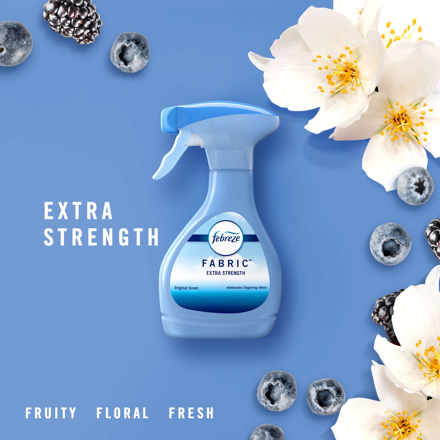 Febreze Fabric Fabric Refresher, Extra Strength, Original Scent - 800 ml