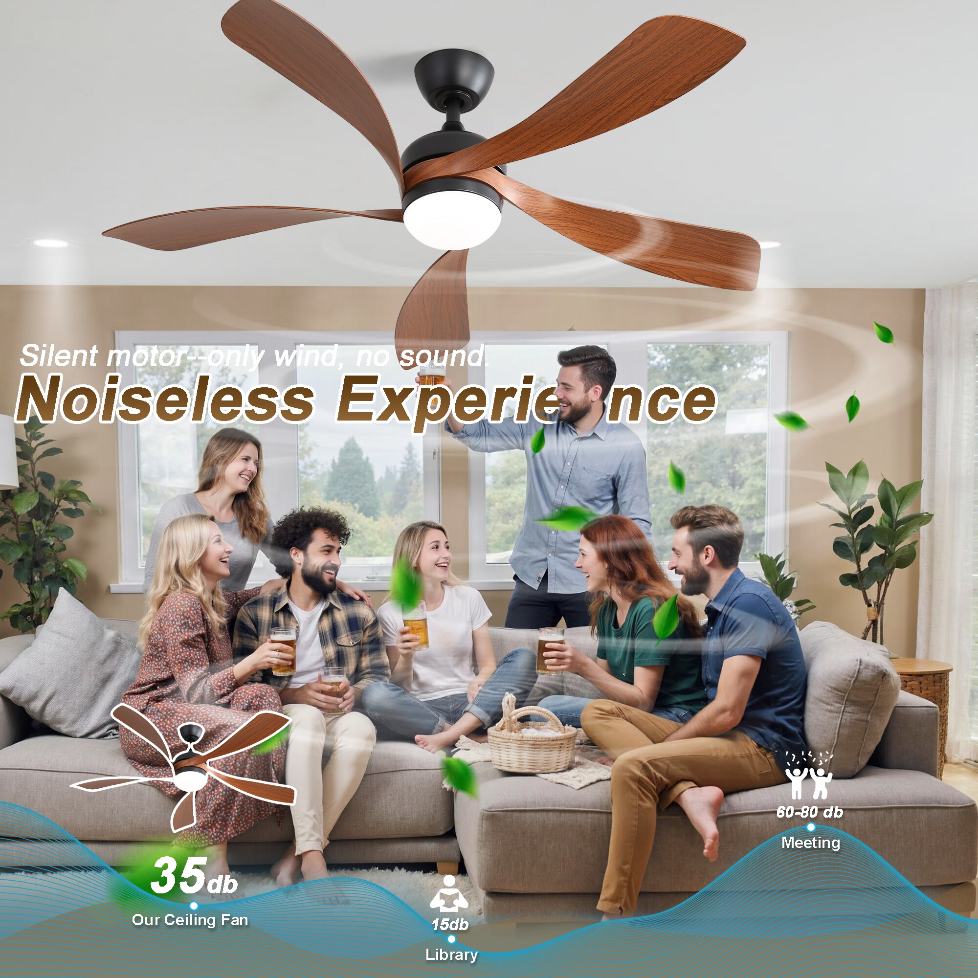 Sunrinx MG13-CF-10 Ceiling-Fans - View #10