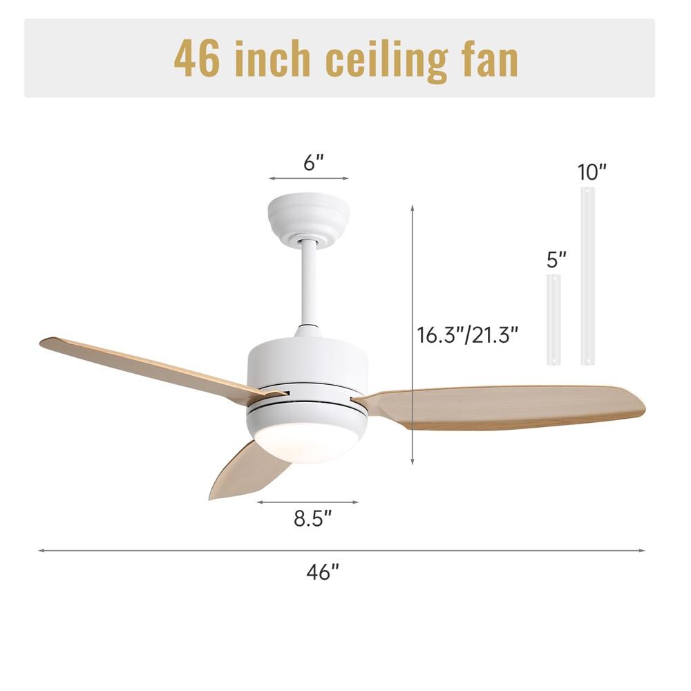 Sofucor LW-46K001-WH-QMW Ceiling-Fans - View #6