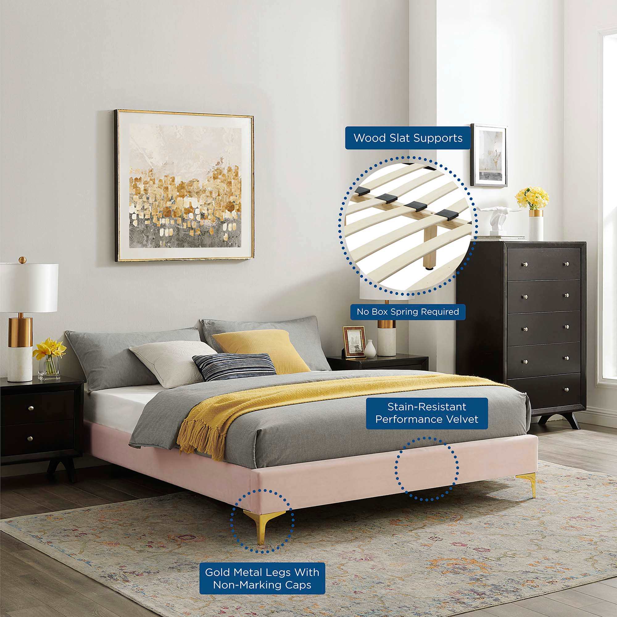 Modway MOD-6275-PNK beds - View #3