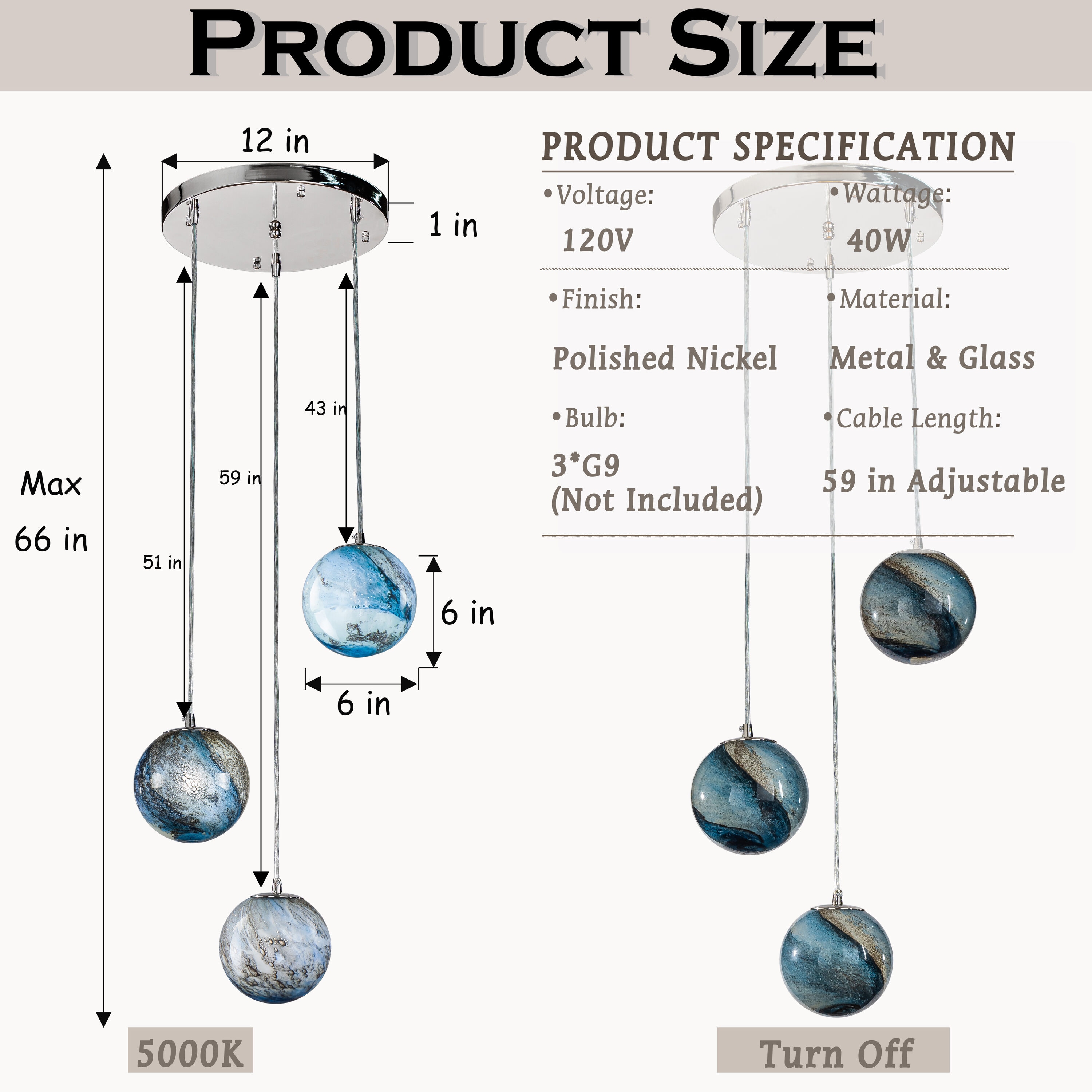 AloaDecor Lighting L7132B01A b090015 - View #3
