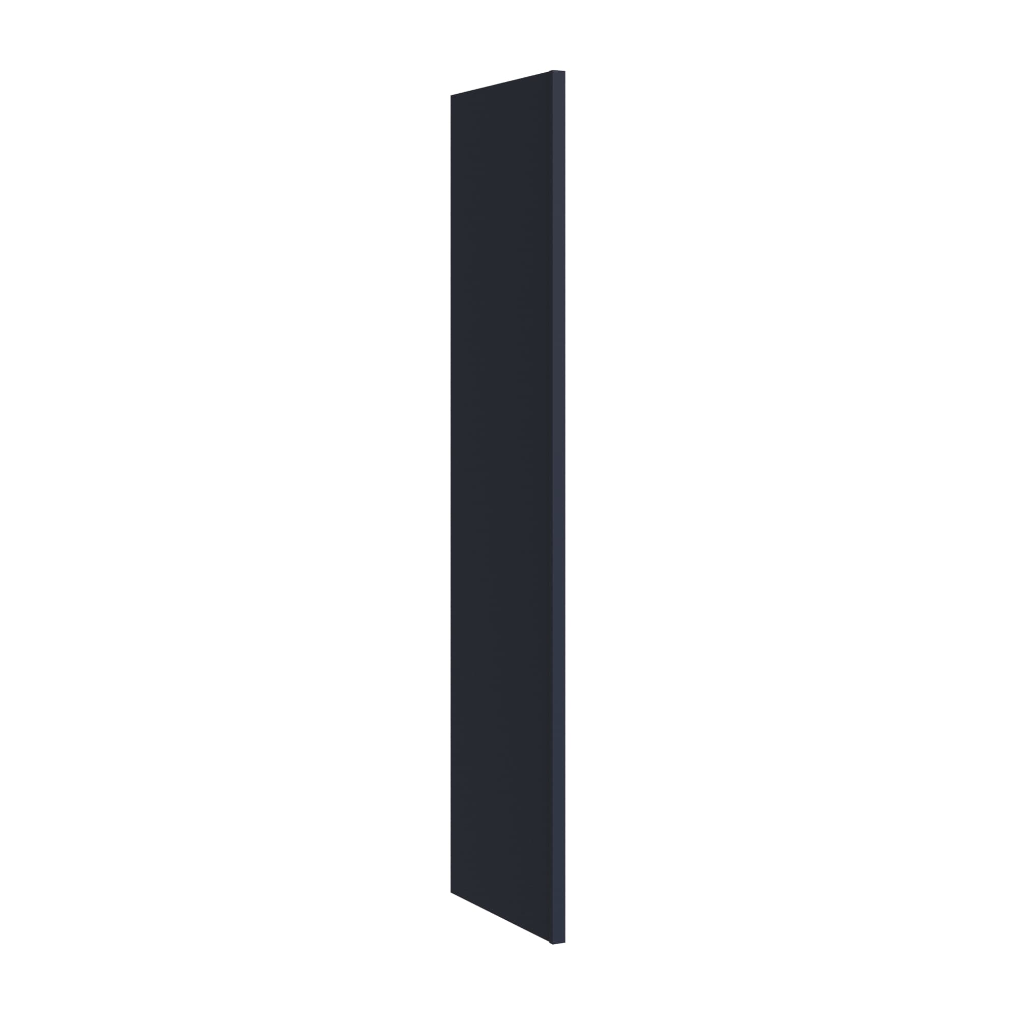 KraftMaid Momentum REP1 1/2.90G77 Deveron Cabinet End Panel 1.5-in W x 90-in H x 24-in D Midnight Painted (Refrigerator End Panel)