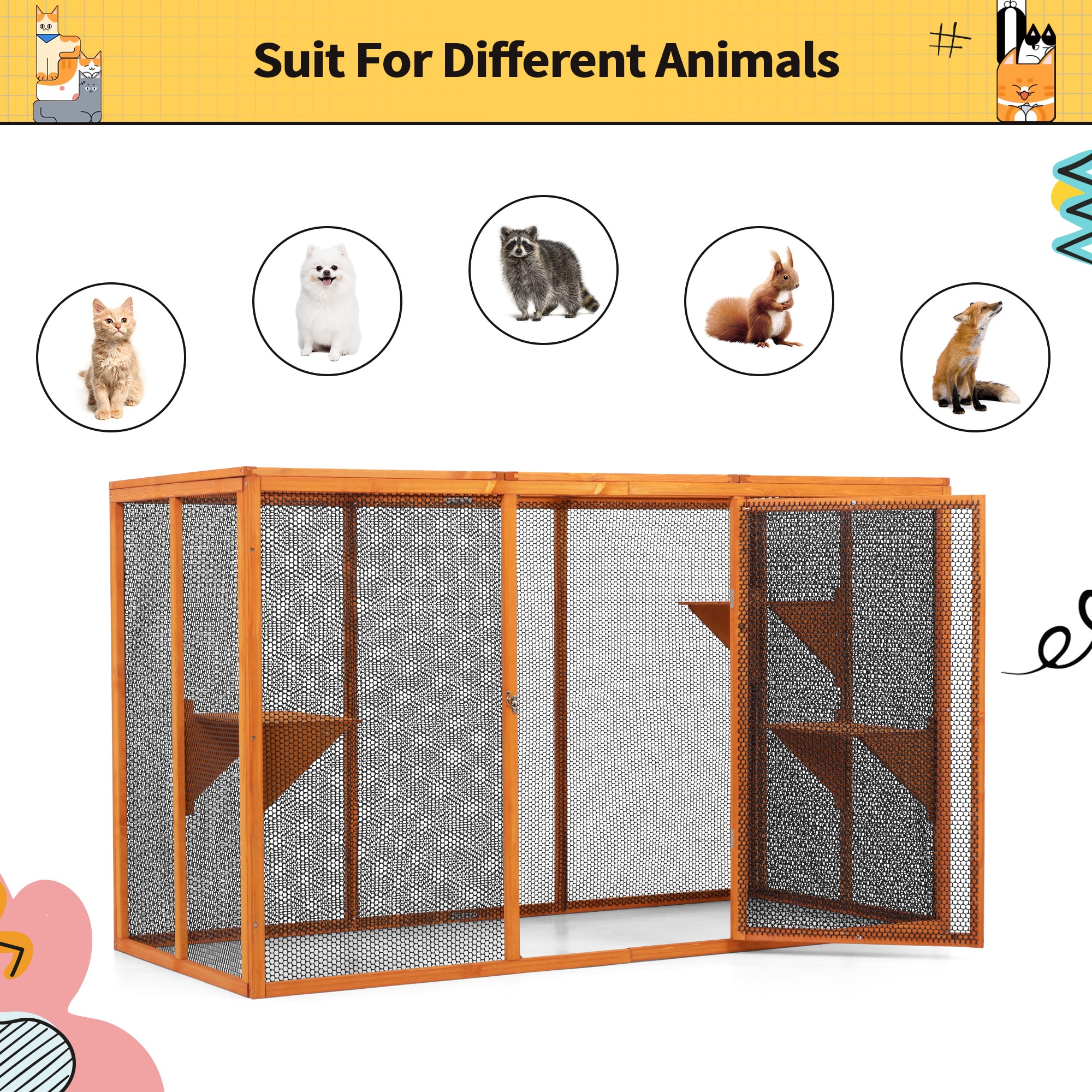 Coziwow CW12T0607-L02 Dog-Houses - View #4