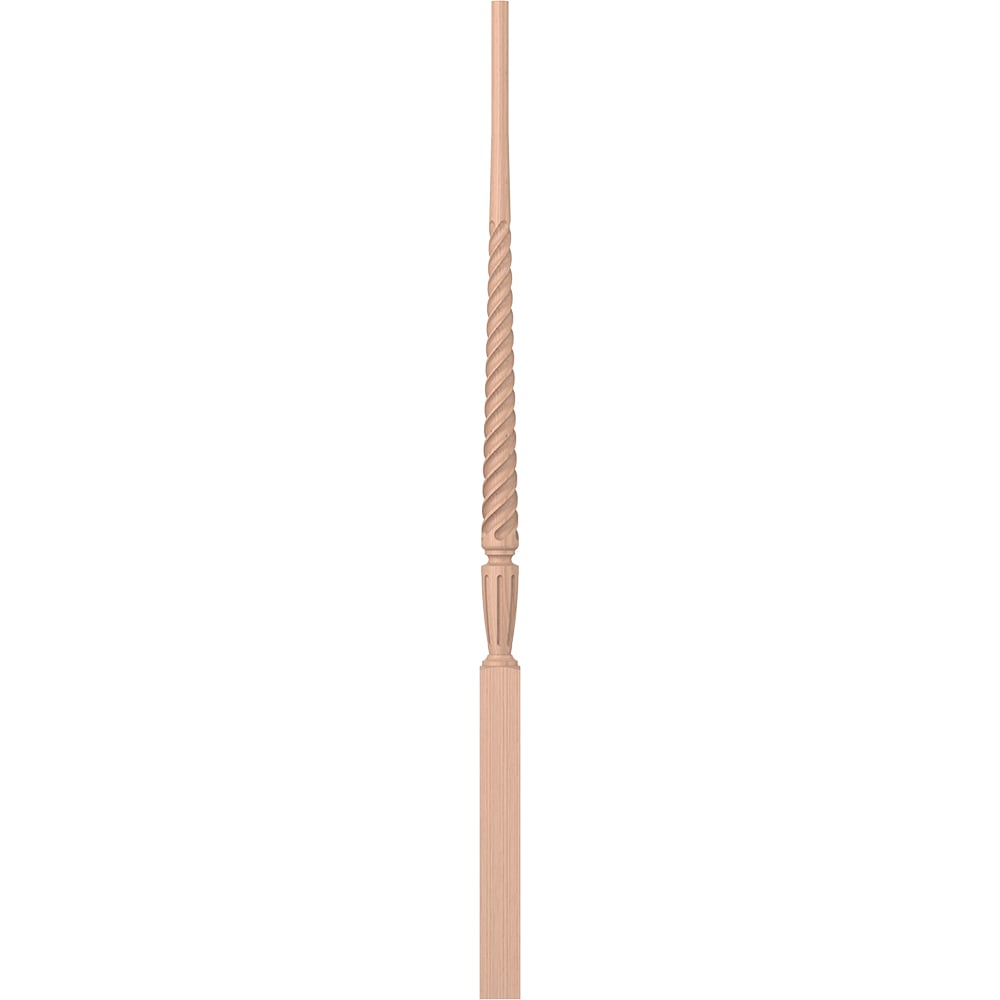 L.J. Smith Stair Systems LJT-2015-HM 42 42-in x 1.75-in Unfinished Hard Maple Pin Top Stair Baluster
