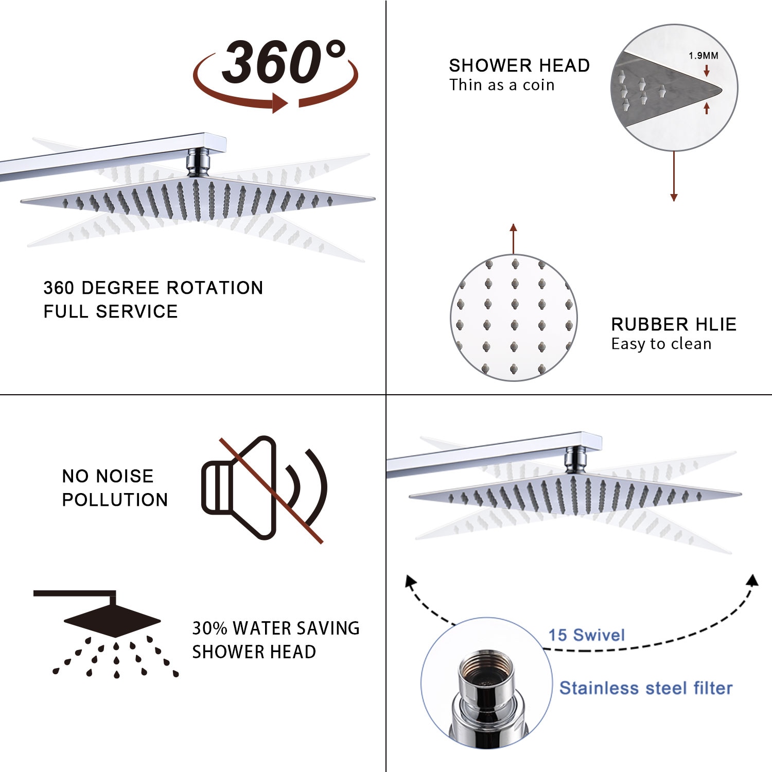 AAZJ LG-P143685 Showerhead-Bar-Panels - View #4