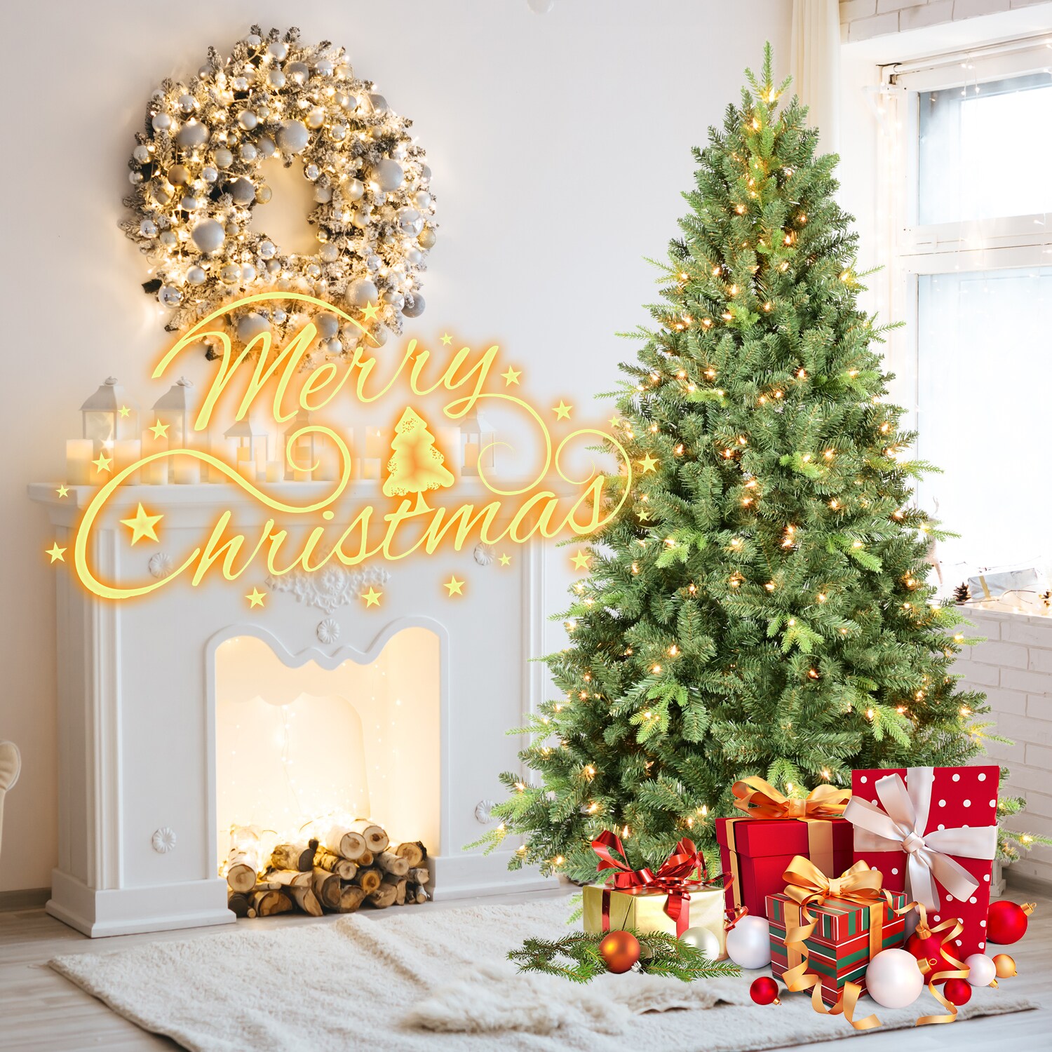 LOVMOR SF-L-T3637P339026 Artificial-Christmas-Trees - View #7