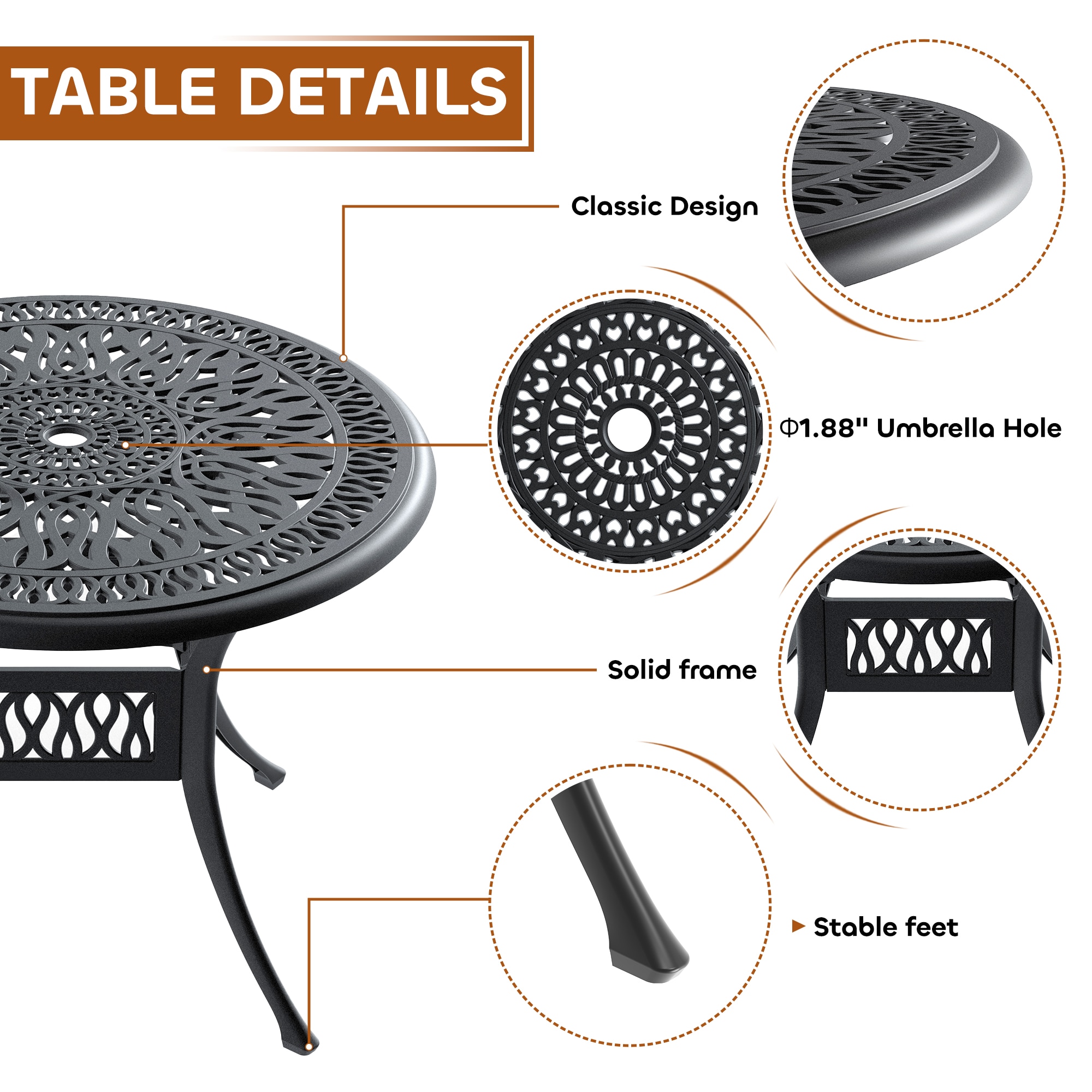 nicesure SLBK6047CZ4A1002RC Patio-Dining-Sets - View #4