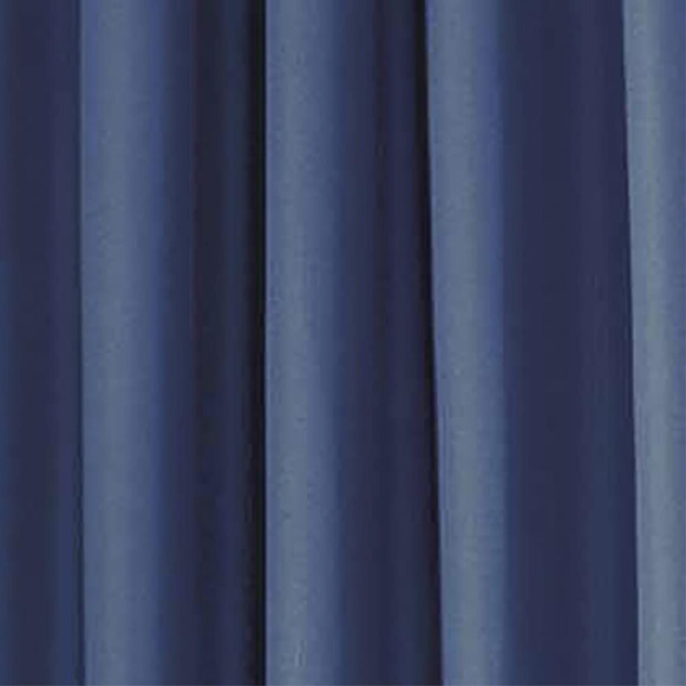 Eclipse 63 In Denim Polyester Blackout Rod Pocket Single Curtain Panel   08878773 