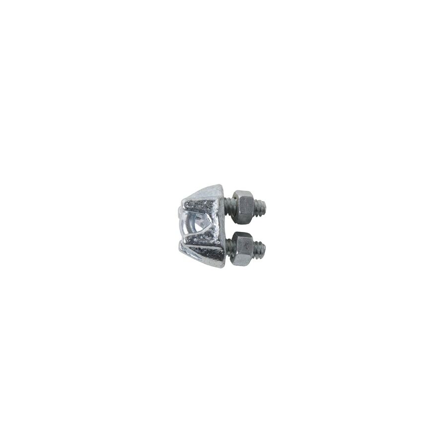 Everbilt Zinc-Plated Clip and Thimble Set for 1/8-inch Wire Rope
