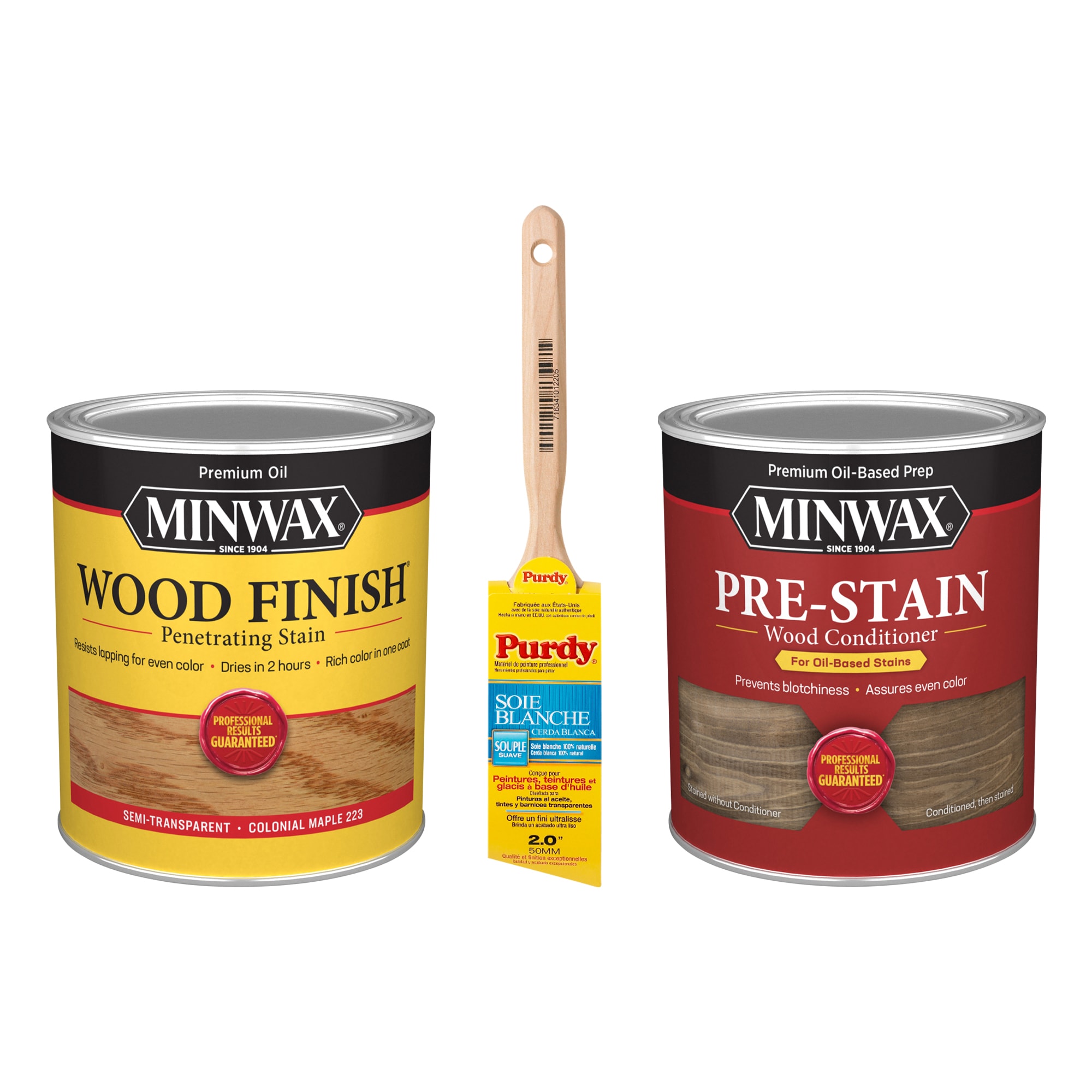 Minwax 223014444 Wood Stain, Colonial Maple, Liquid, 236, 52% OFF