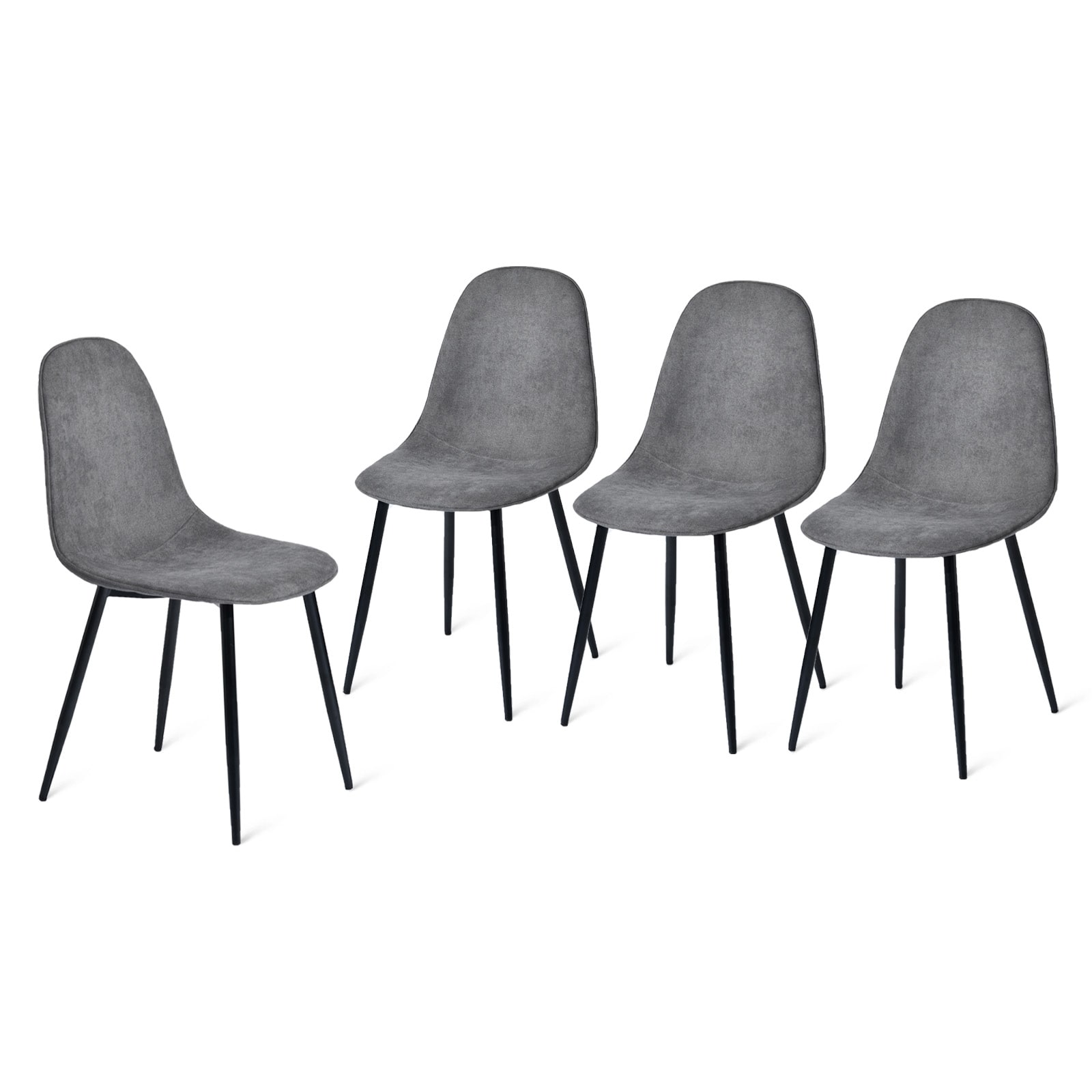Homy Casa CHARLTON GREY Dining-Chairs - View #10