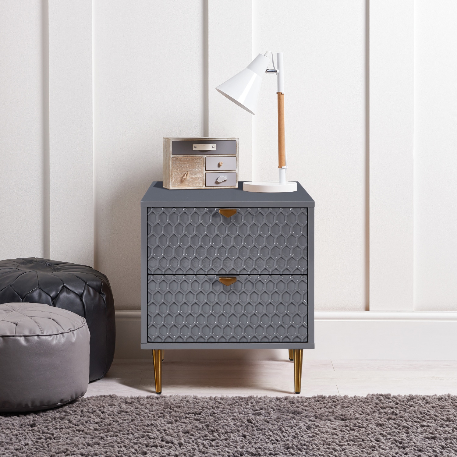 CASAINC WF-BEC-1472A-GY nightstands - View #3