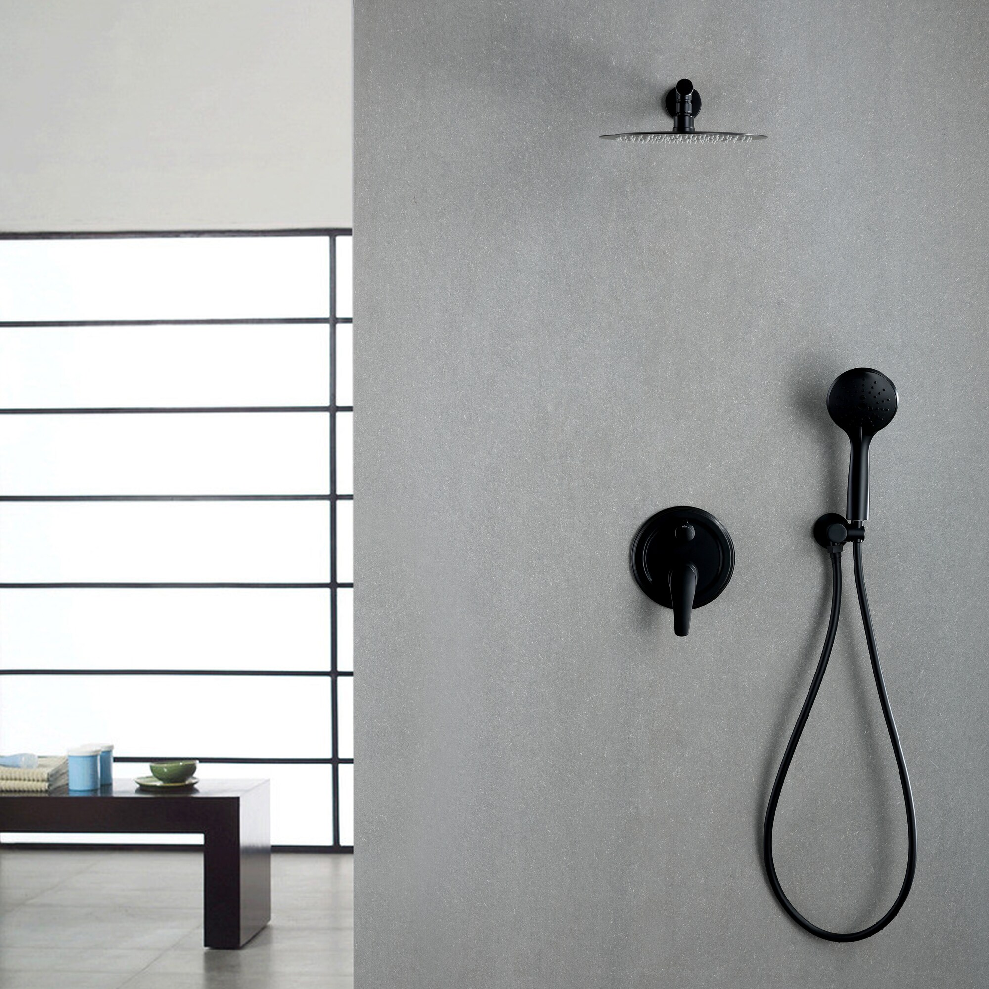 Mondawe MD-S103BN Showerhead-Bar-Panels - View #10