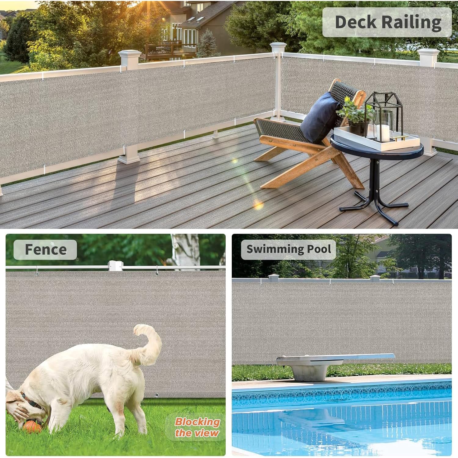 KIWDZFU LKI0704B022 Outdoor-Privacy-Screen - View #4