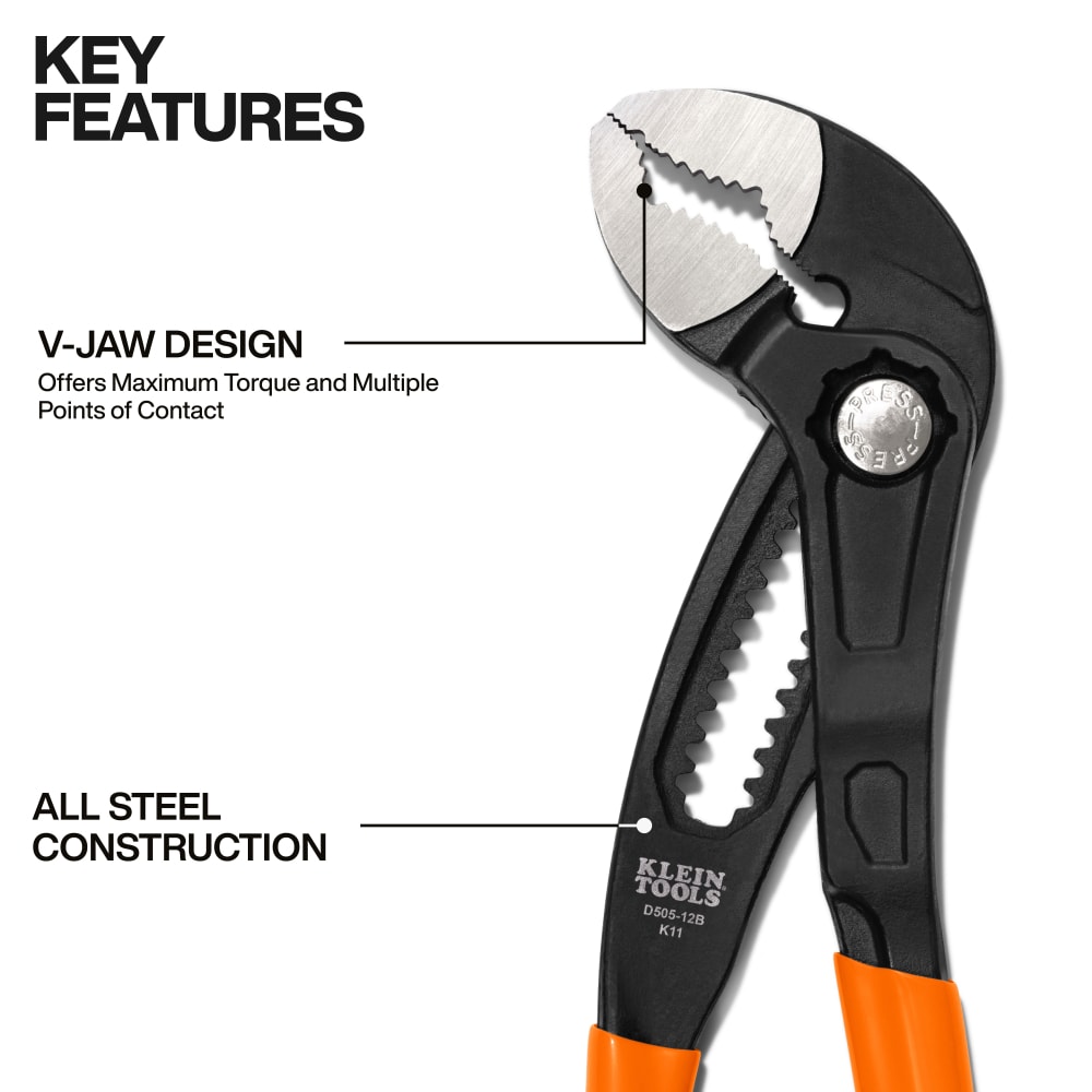 Klein Tools D50512B pliers - View #2
