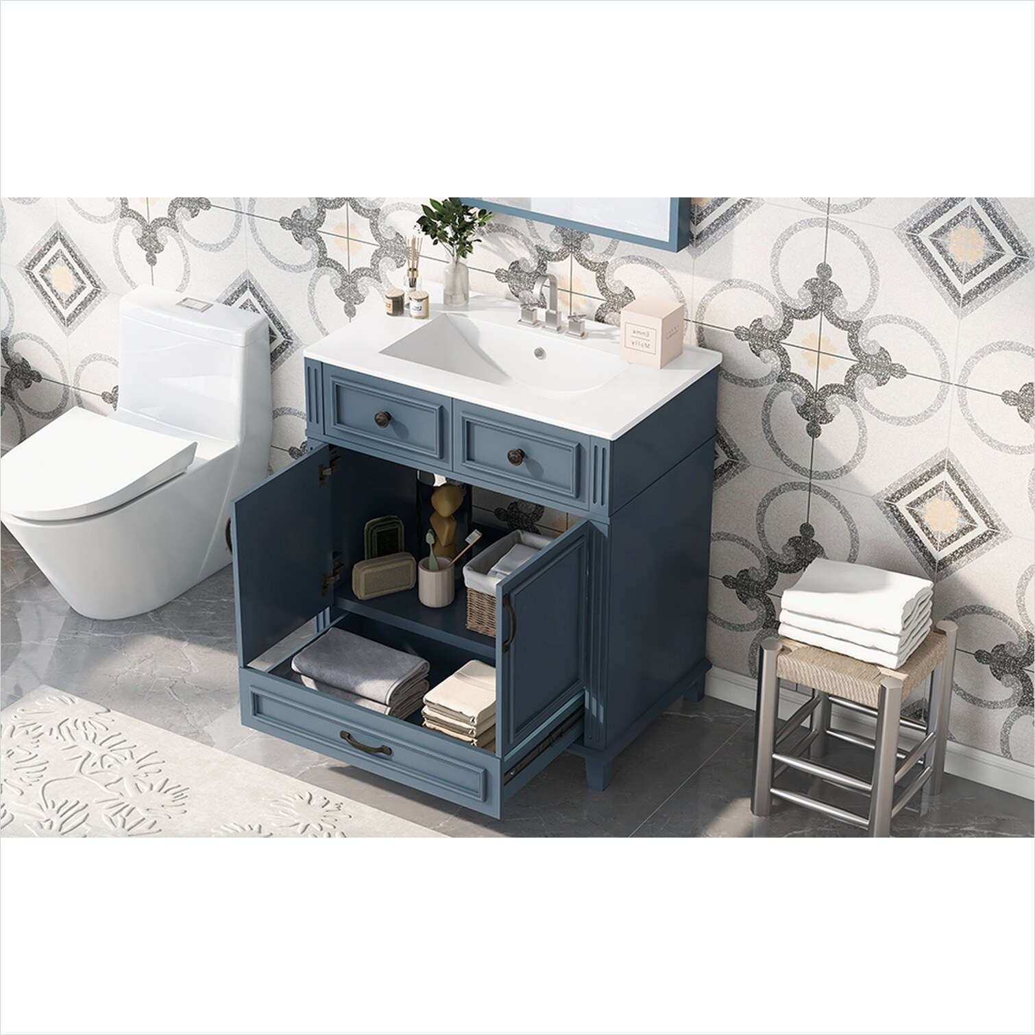 SunJet 9S4LI0CG70PO Bath-Vanity-Combo - View #7