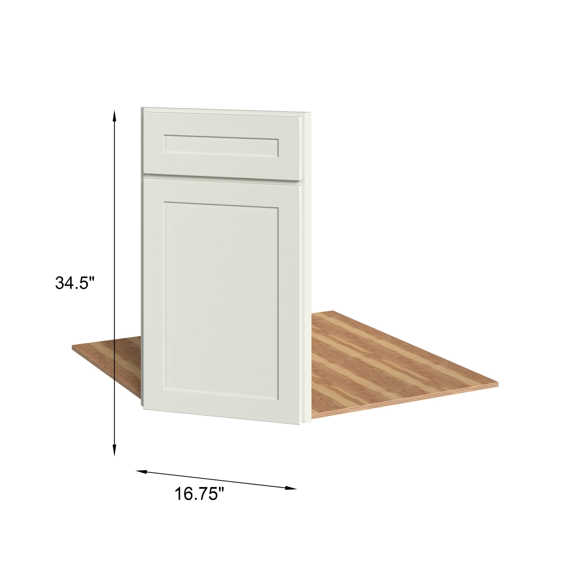 KraftMaid Momentum SFA36RG71 Cabinets-Kitchen - View #3