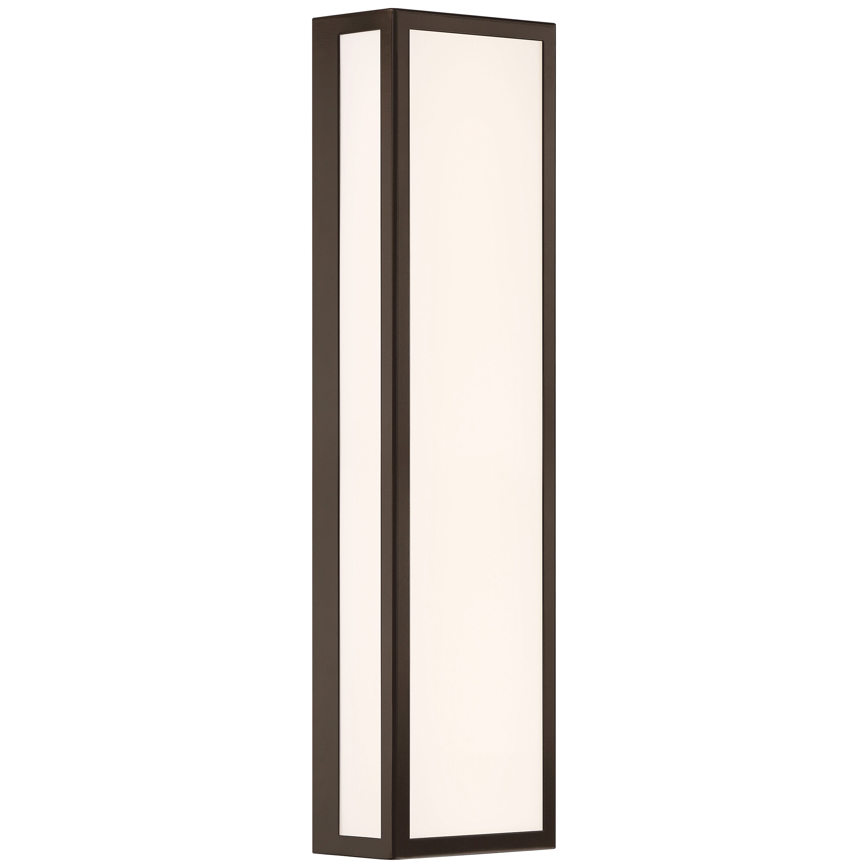 Access Lighting 20092LEDMG-BRZ/ACR GEO 26-in H Bronze Hardwired Integrated LED Outdoor Wall Light