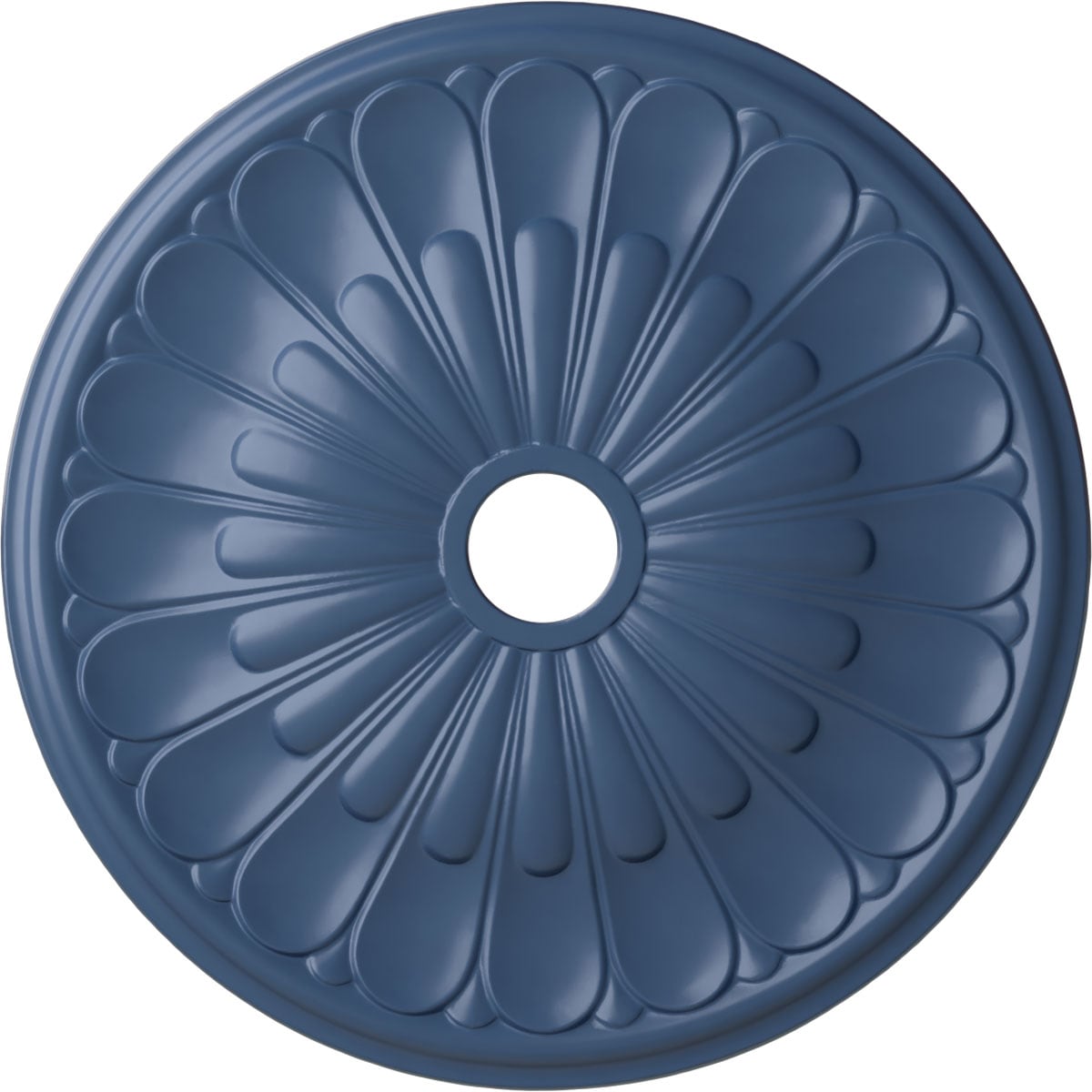 Ekena Millwork CM26ELAMF Elsinore 26.75-in W x 26.75-in L Painted Americana Polyurethane Whole Ceiling Medallion