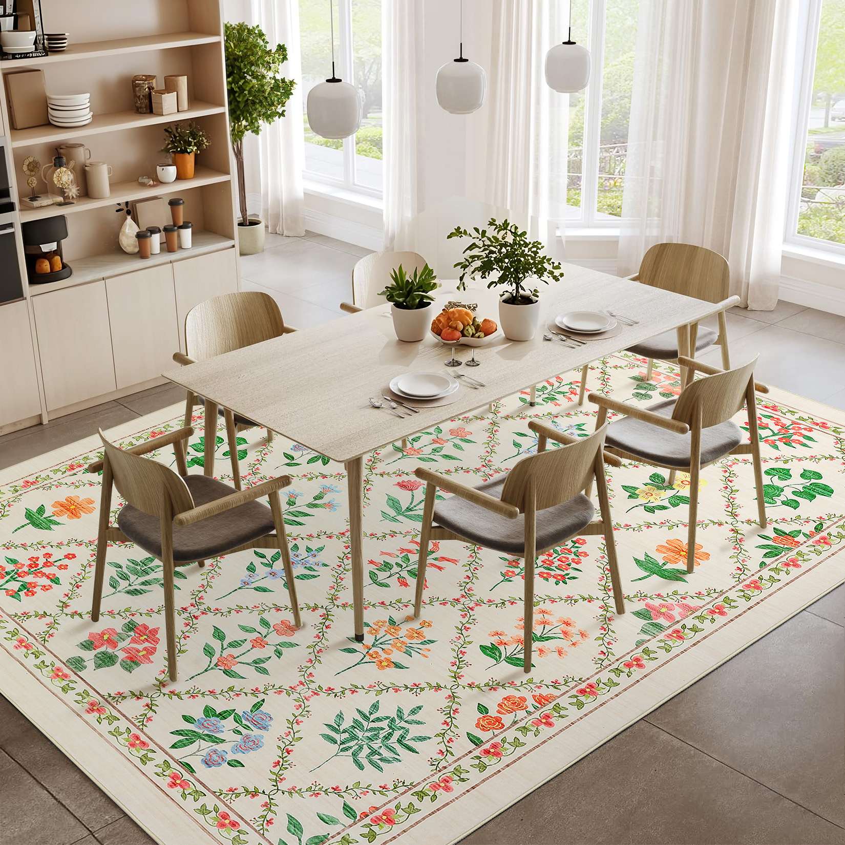 Qeetex SUNNY-PHK-34SHY56S rugs - View #4