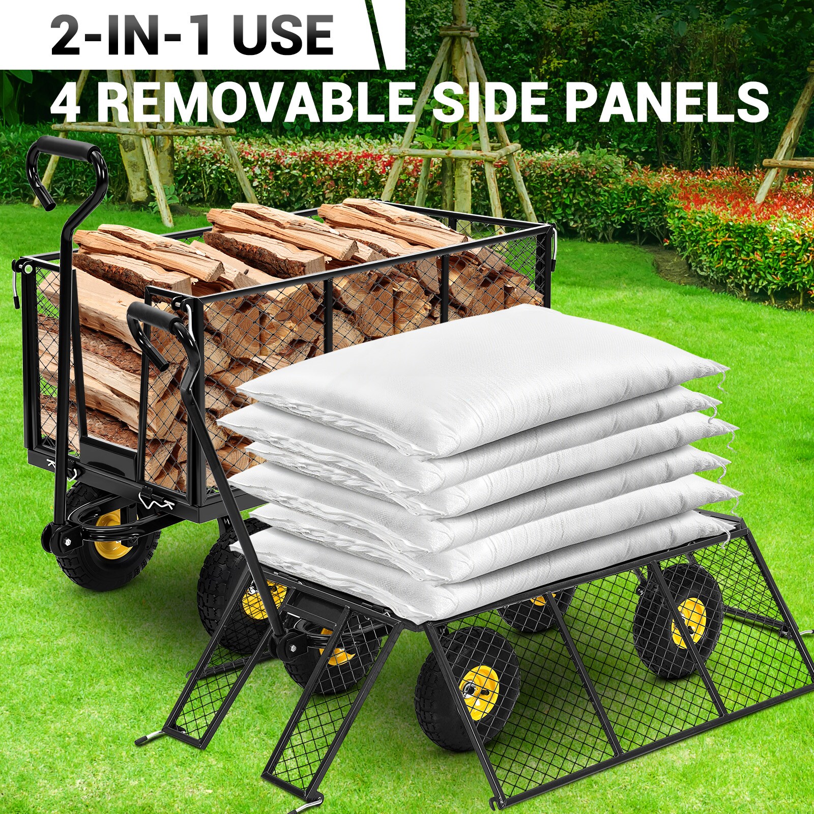 GarveeLife FLYPPG33ESDN5Q Plant-Caddy-Cart - View #5
