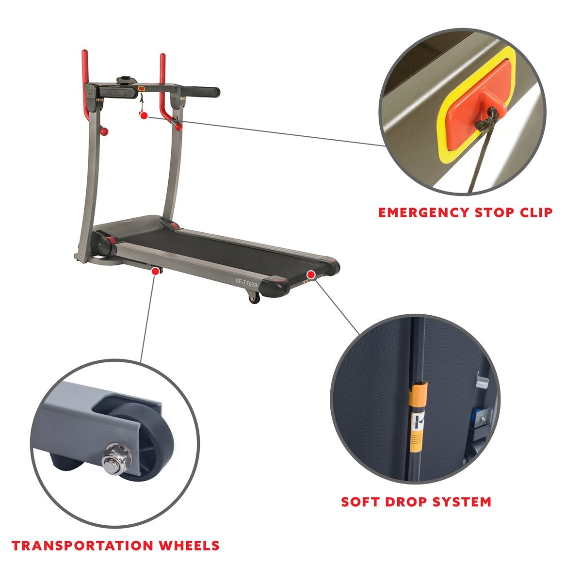 Sunny Health & Fitness SF-T7909 treadmills - View #5