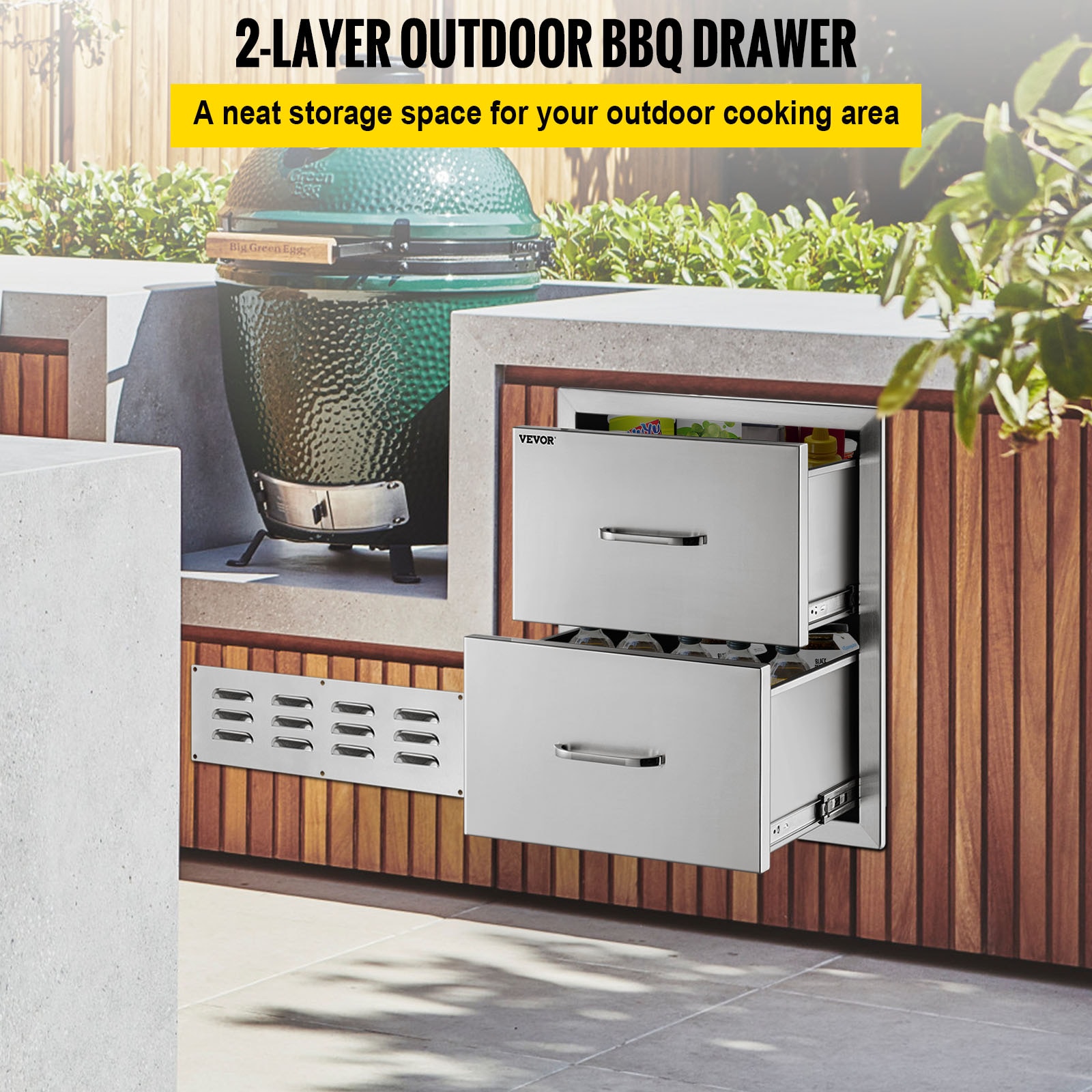 VEVOR 14.38X14YC2CBXGCTV0 Builtin-Grill-Cabinet-Parts - View #2
