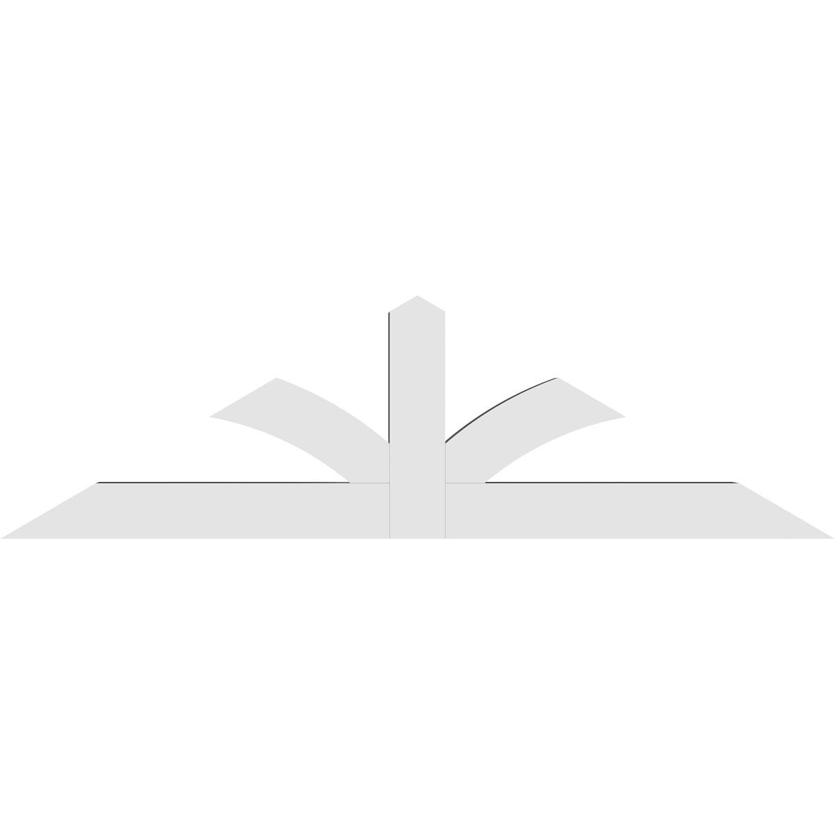 Ekena Millwork GBP060X18X0404RIC00 Exterior-Brackets-Braces - View #4