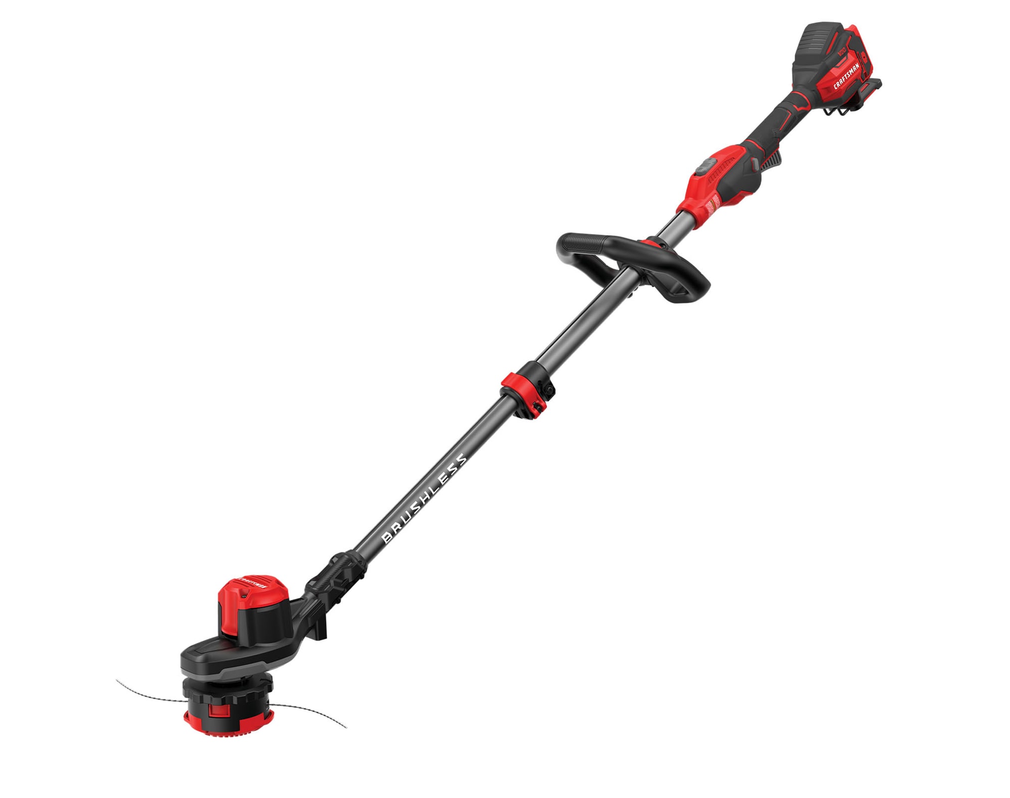 CRAFTSMAN V20 20-volt Max 13-in Straight Shaft Attachment Capable ...