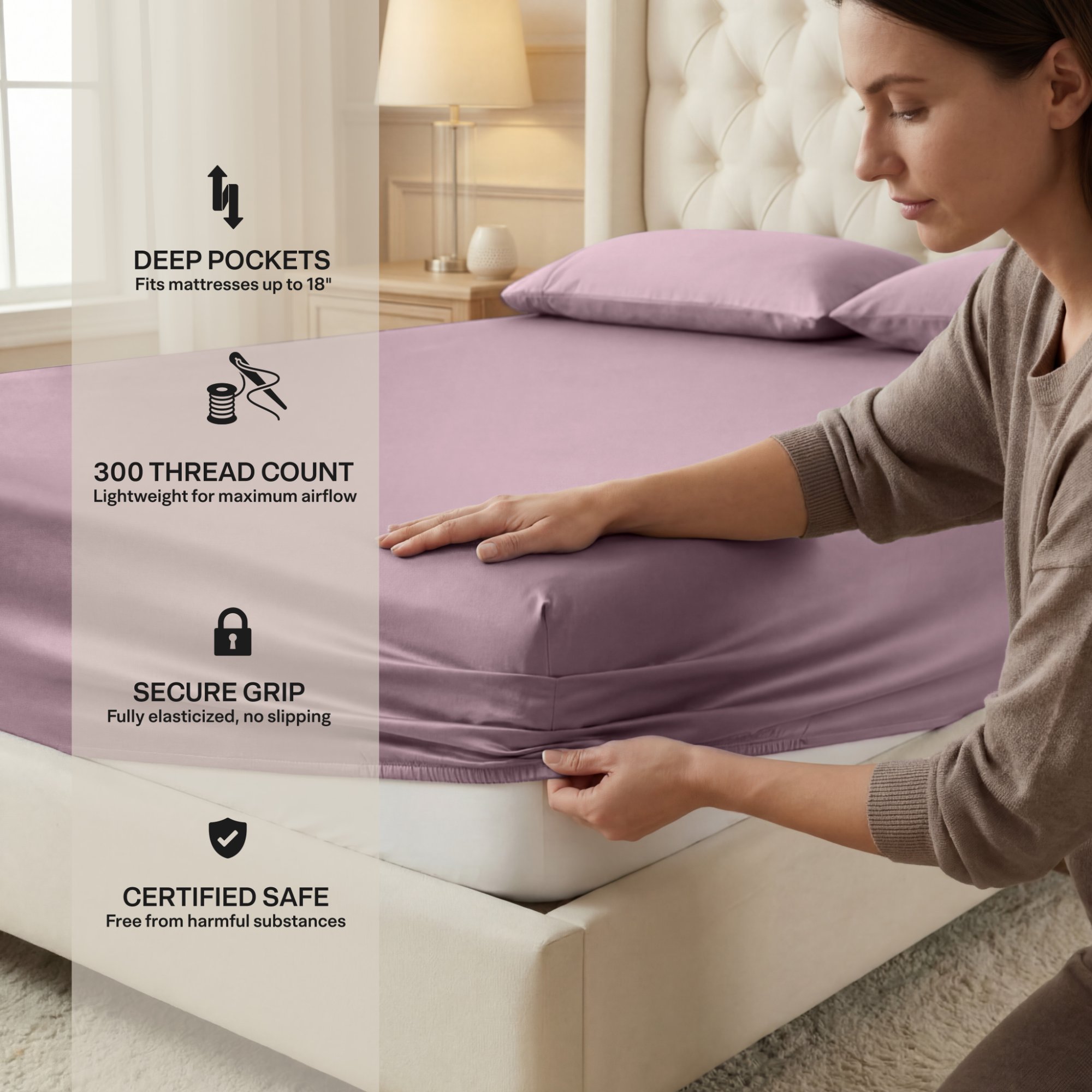 Superior P300QNSH SLLI Sheet-Sets - View #4