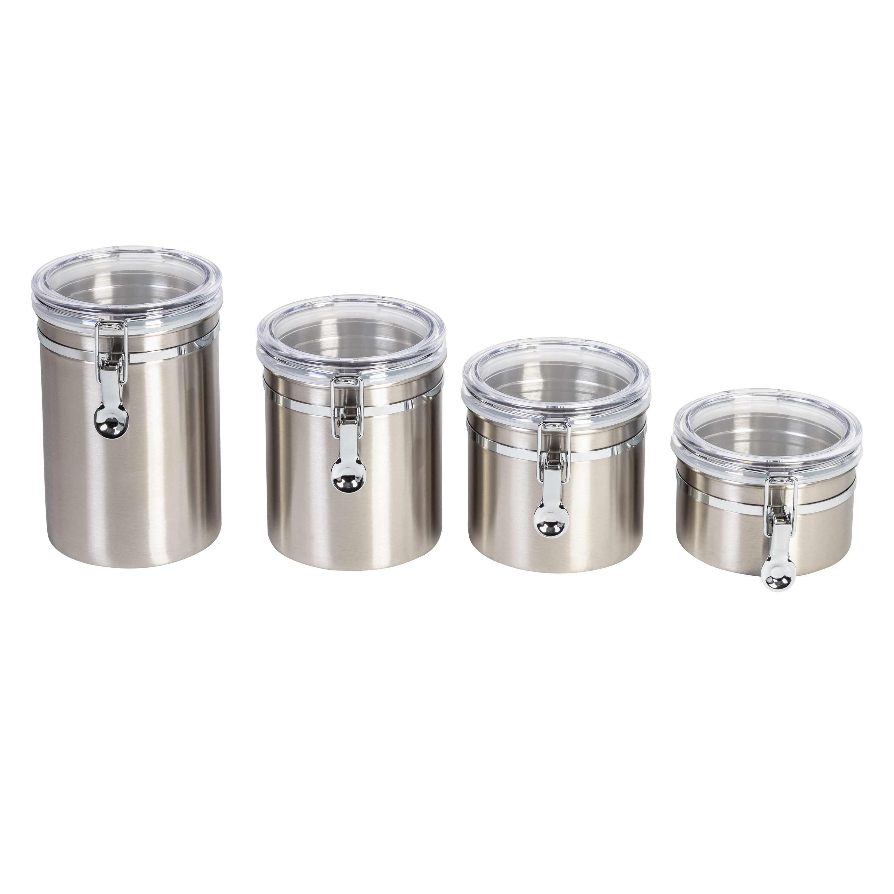 DALCINI 2-quart Stainless Steel Bpa-free Reusable Food Storage