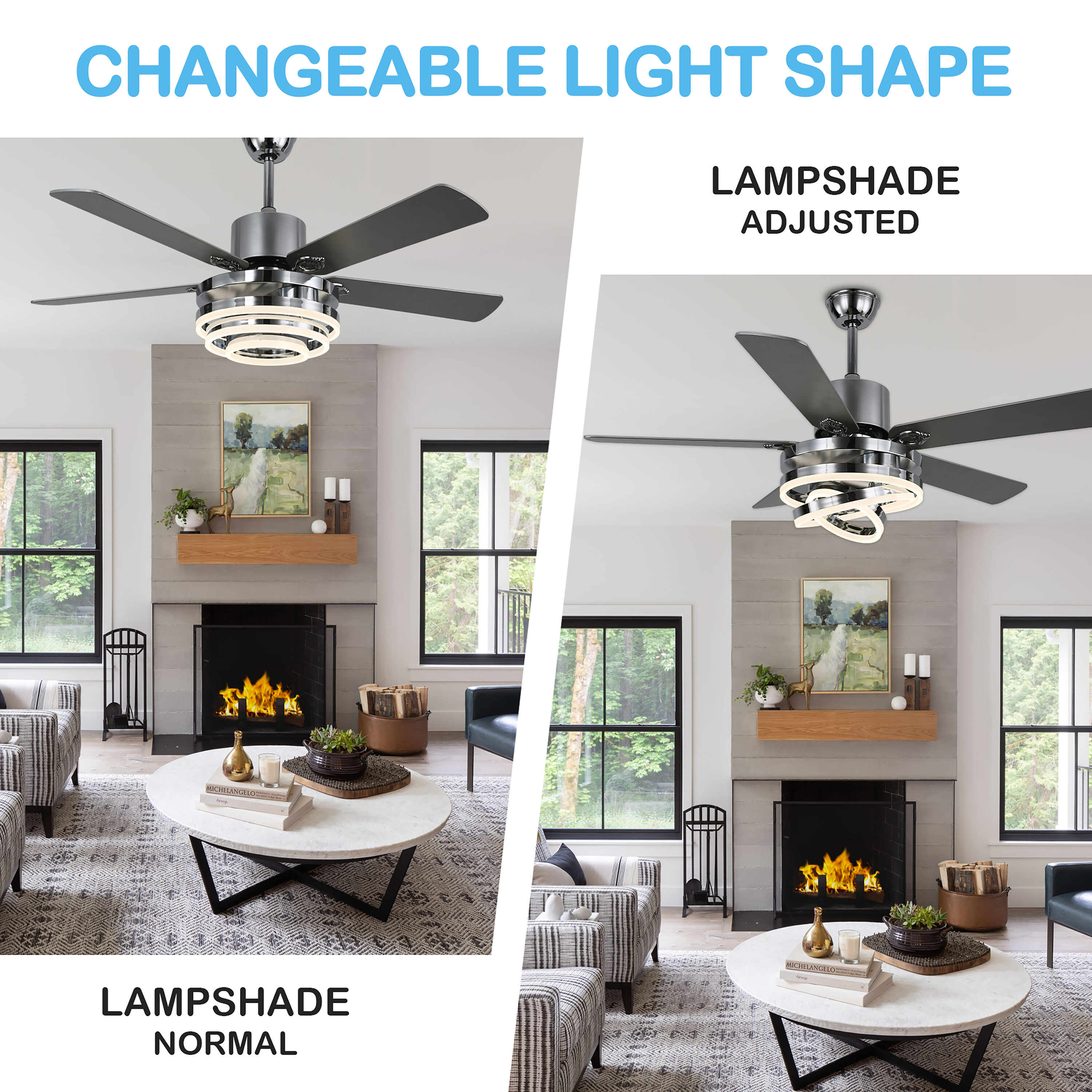 Oaks Decor OK2062-C Ceiling-Fans - View #6