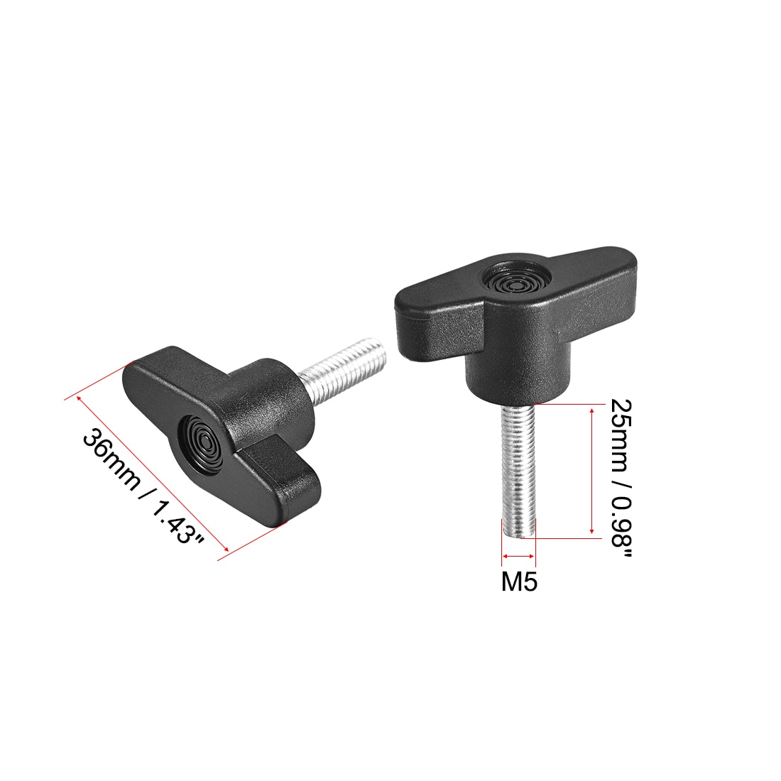Unique Bargains S25093000UX4592 Metric-Machine-Screws - View #2