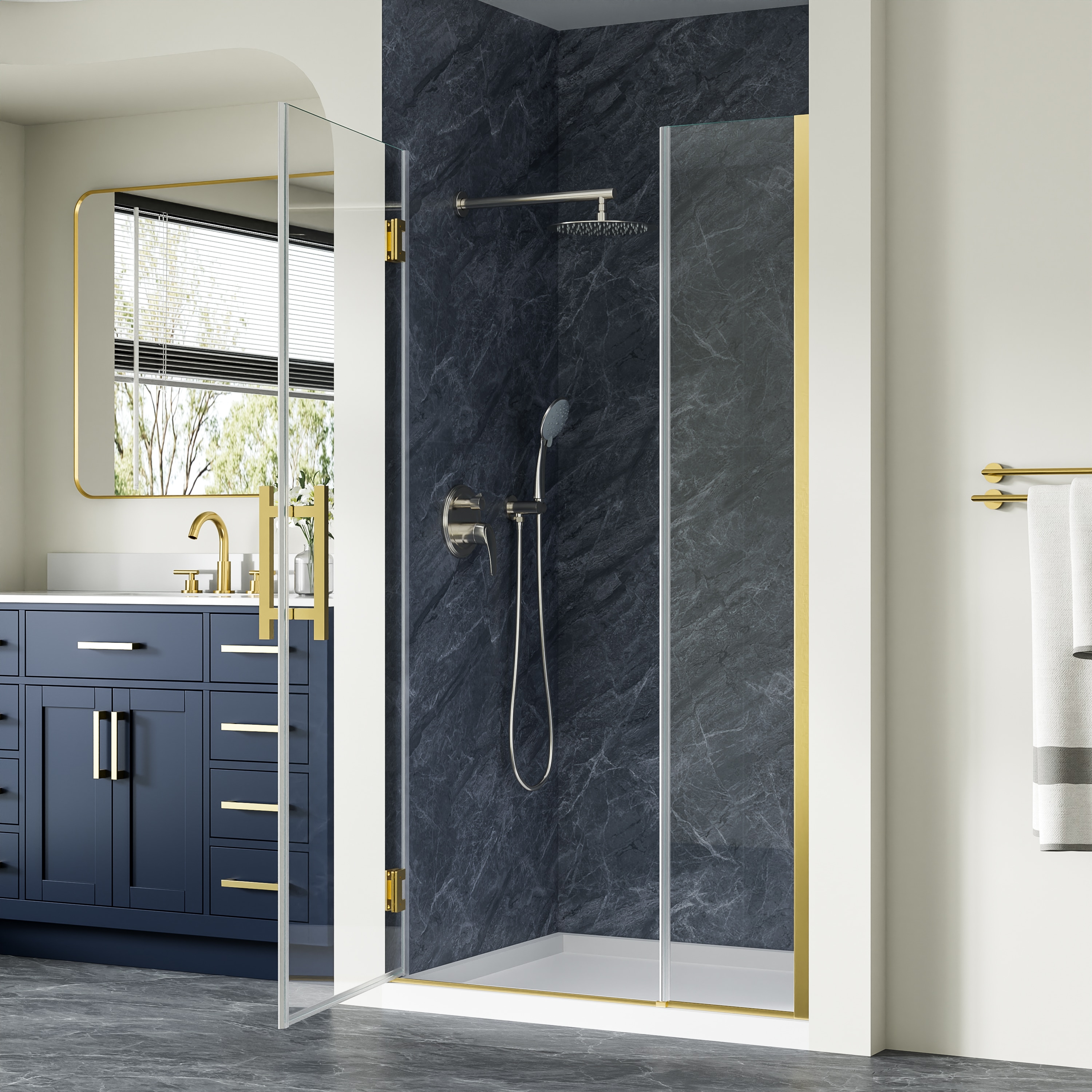 Forclover FLW-DP40BG Shower-Doors - View #3