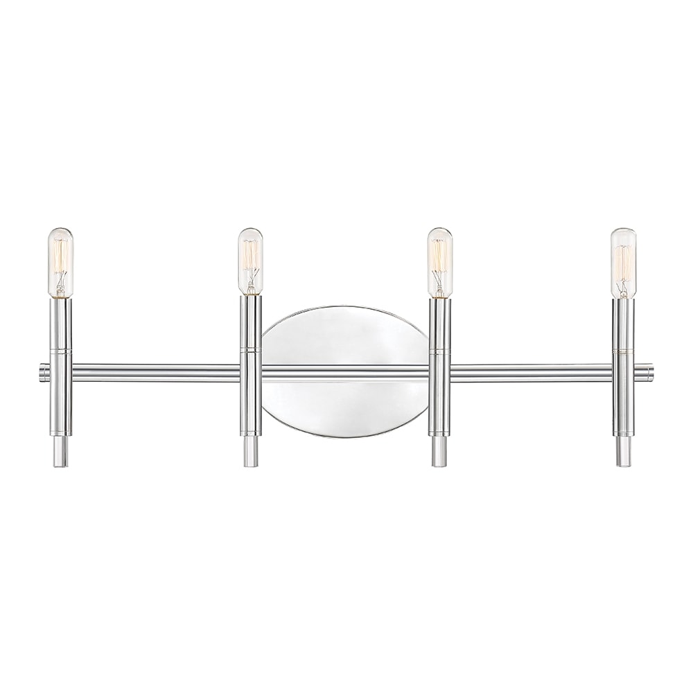 Designers Fountain 93204-CH Jesa 23-in 4-Light Polished Chrome Modern/Contemporary Vanity Light