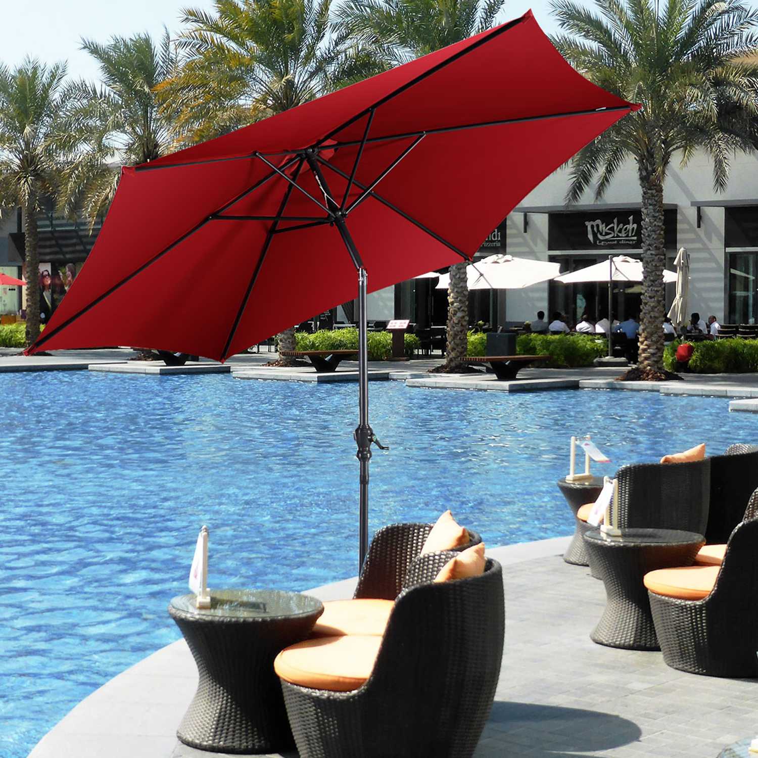 clear patio umbrella Clear Dome Umbrella, Durable Wind-Resistant Umbrella with Sturdy Bubble  Design