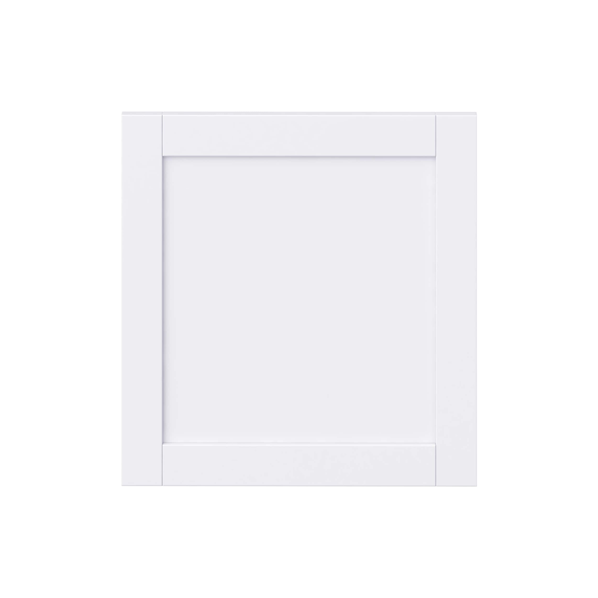 Hugo&Borg DSDR2425-RM Rosemont 24-in W x 25-in H Glacier White Laminate Shaker Base and wall cabinet doors (Fits 24-in base box )