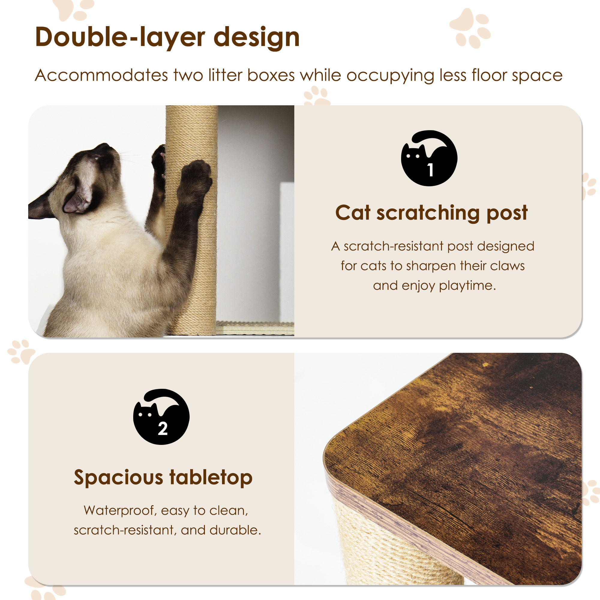 Siavonce XHPKWEG Cat-Litter-Box - View #11