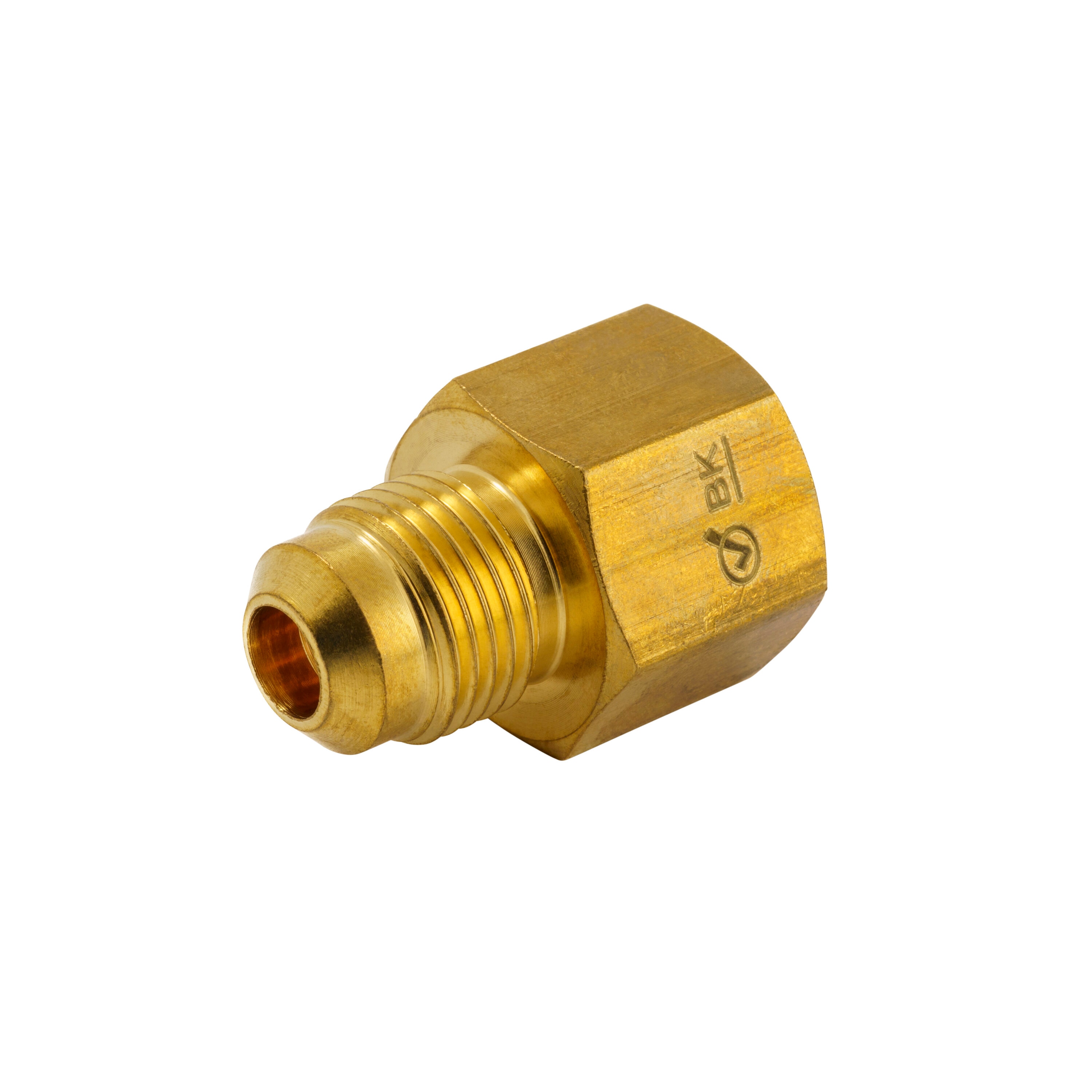 3/8 T x 1/2 NPT Compression Brass Fitting - Female Connector (Tube to  Female Pipe)