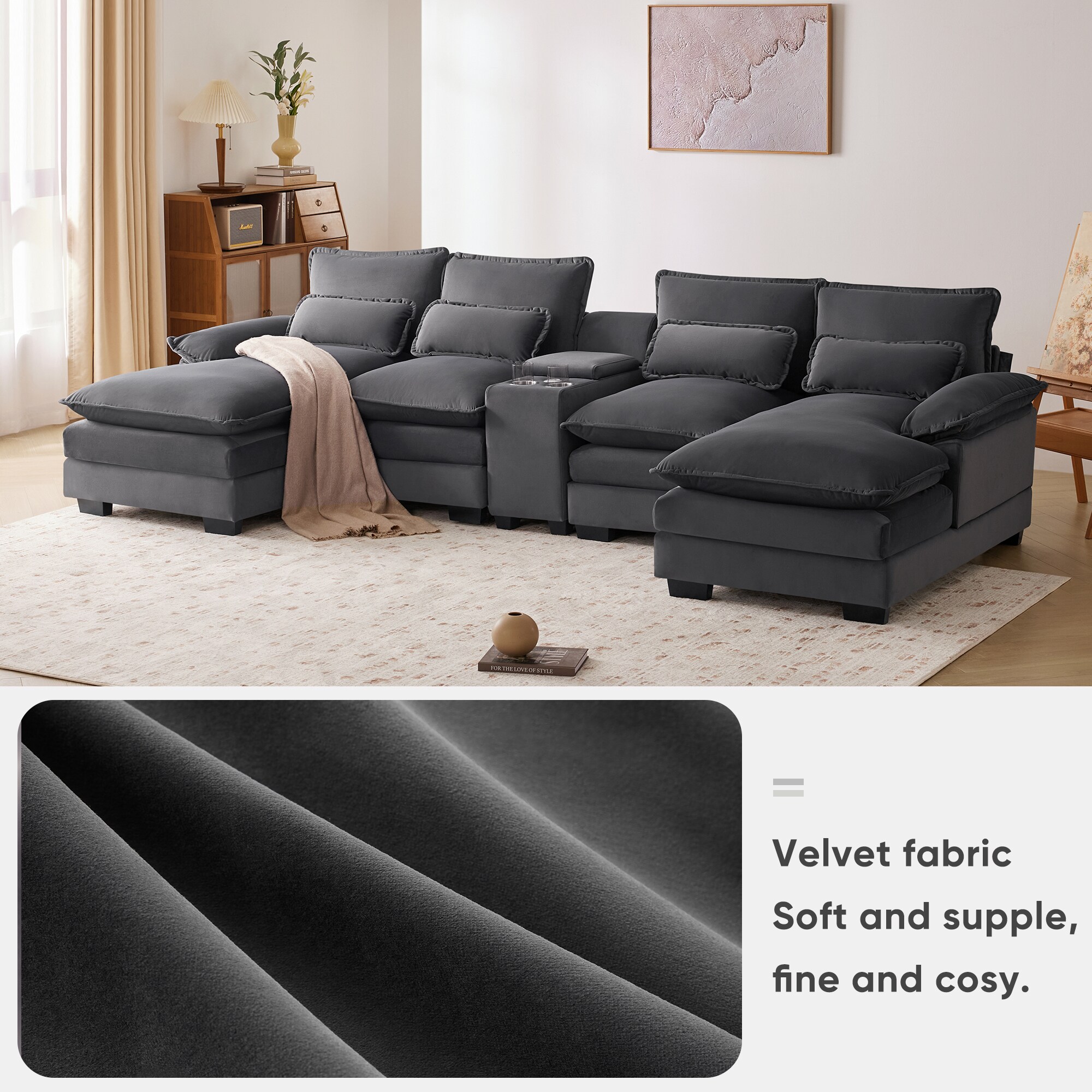 ModernLuxe GS008804AAE Sofas-Loveseats - View #9