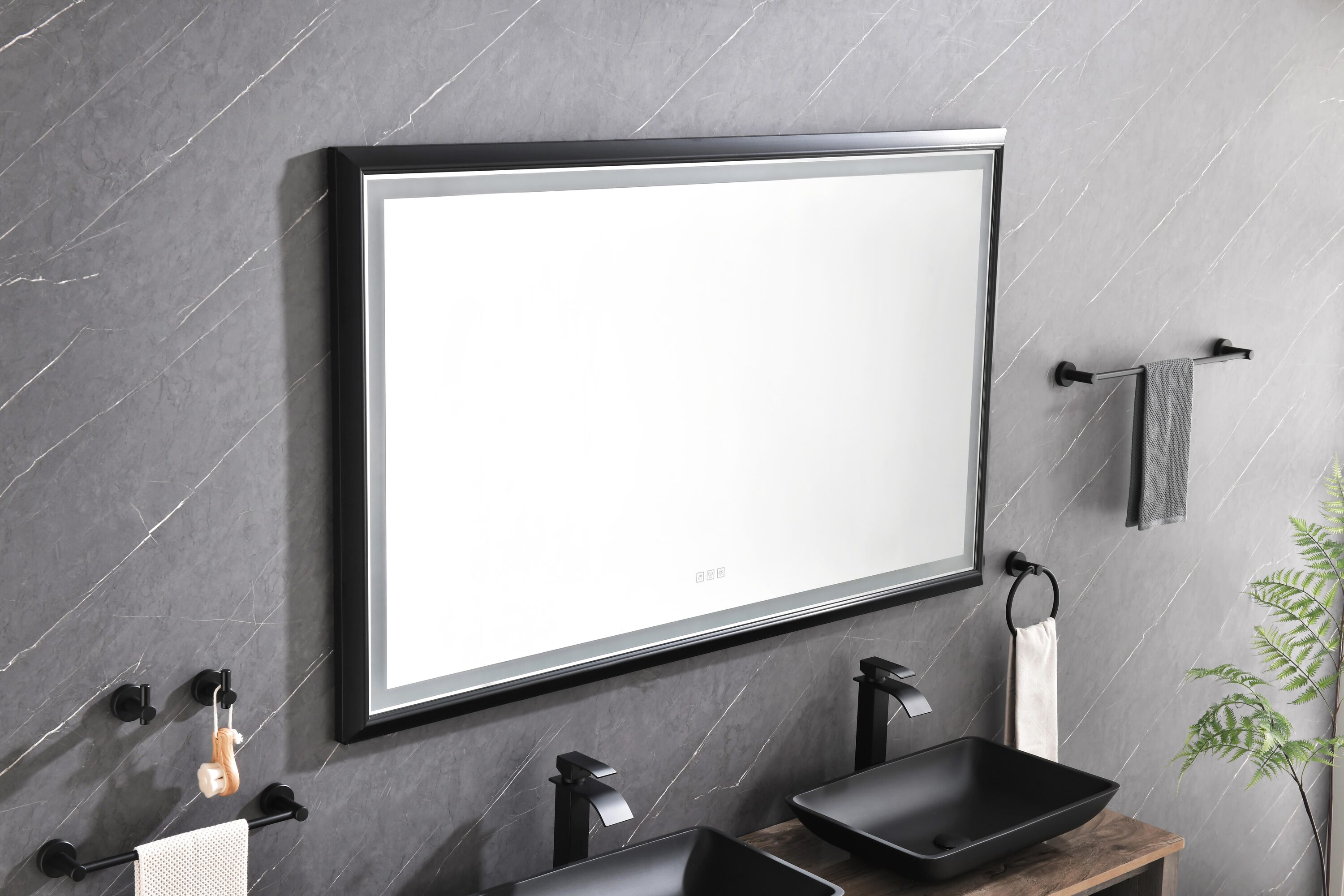 Vacolite KP-7248BL09 Framed-Bath-Mirrors - View #9