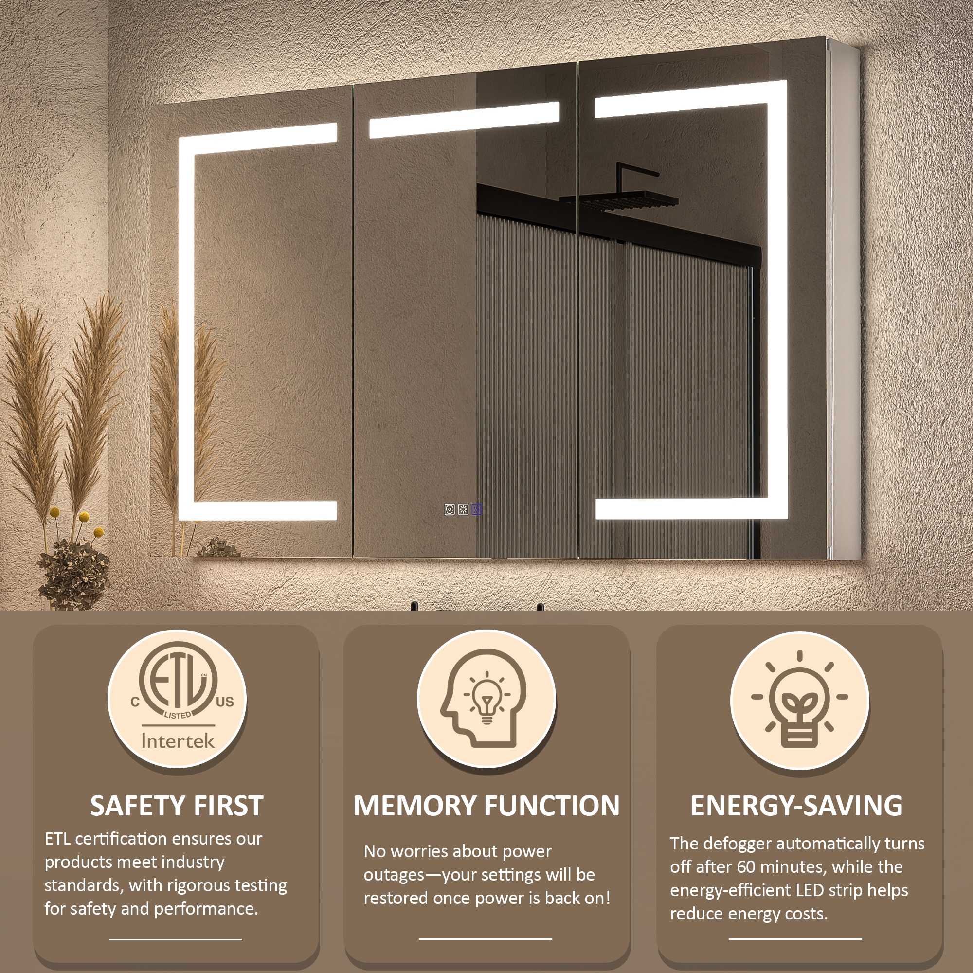 ExBrite DIBC3030RDL Bathroom-Medicine-Cabinets - View #18
