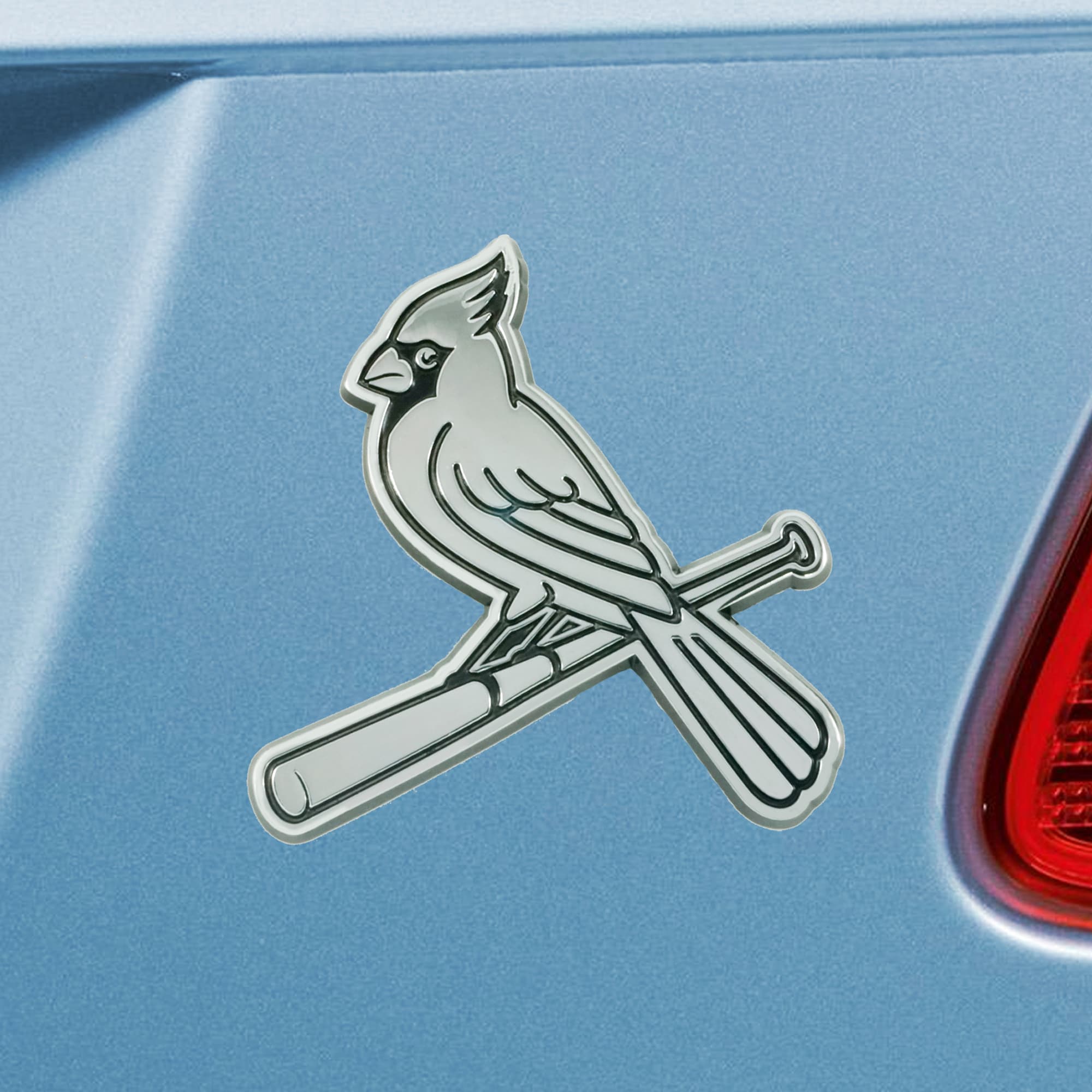  MLB - St. Louis Cardinals Heavy Duty Aluminum Color Emblem :  Automotive Decorative Emblems : Sports & Outdoors