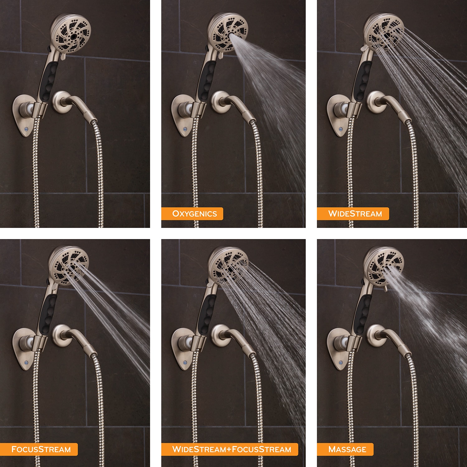Oxygenics 92489 Fixed-Showerhead - View #3