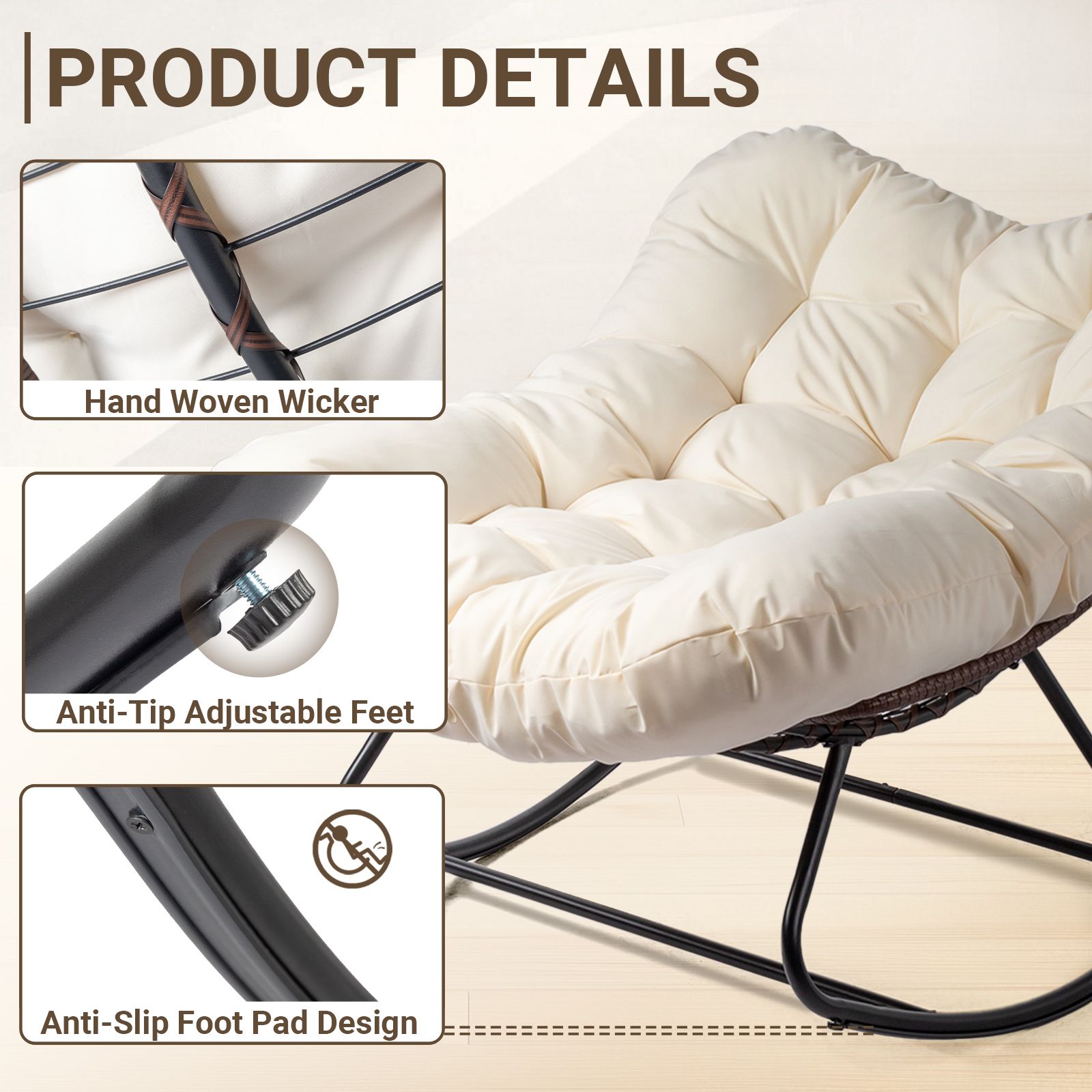 Winado TGK1-G56001489 Patio-Chairs - View #2