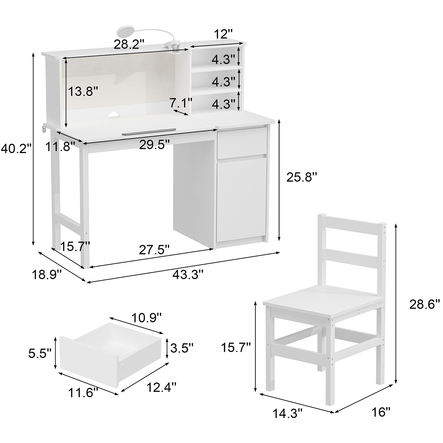 FUFU&GAGA WFKF210088-03-A+B desks - View #16