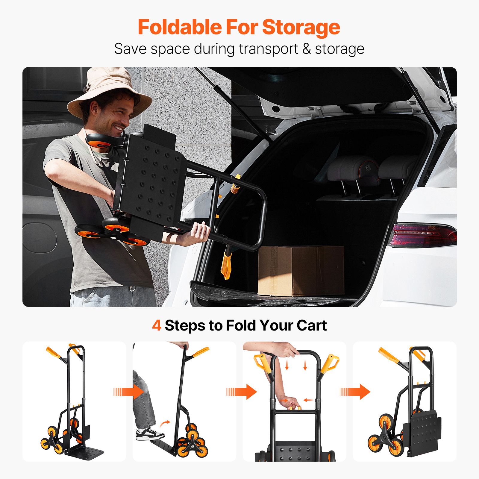 JUSHUA MT-HS0VEP Hand-Truck-Dollies - View #4