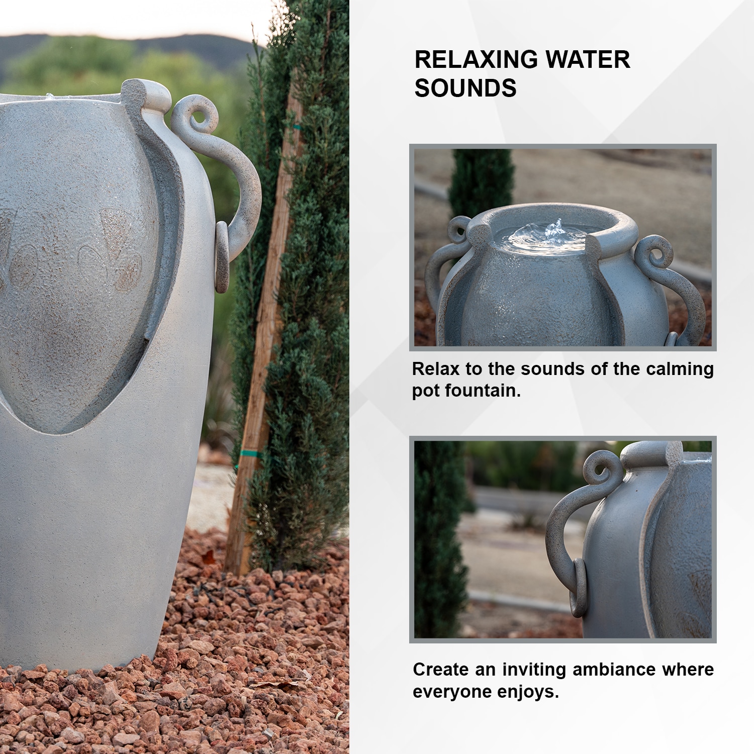 XBrand LWHC68GR fountains - View #10
