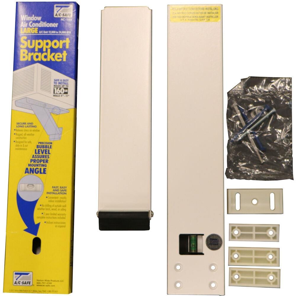 Up to 160 lbs Window Air Conditioner Support Bracket -ACB160H 