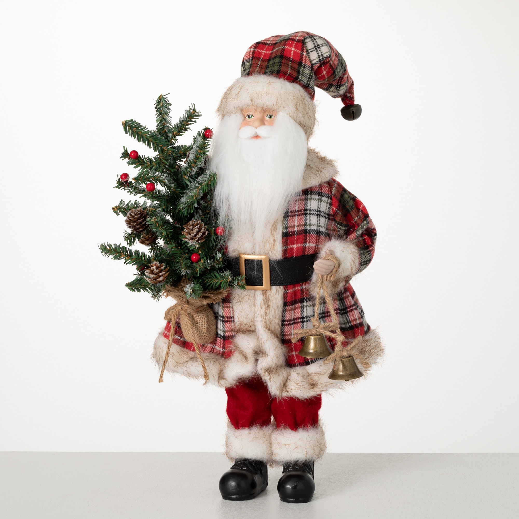 Sullivans PN3901 18.75-in Figurine Santa Christmas Decor